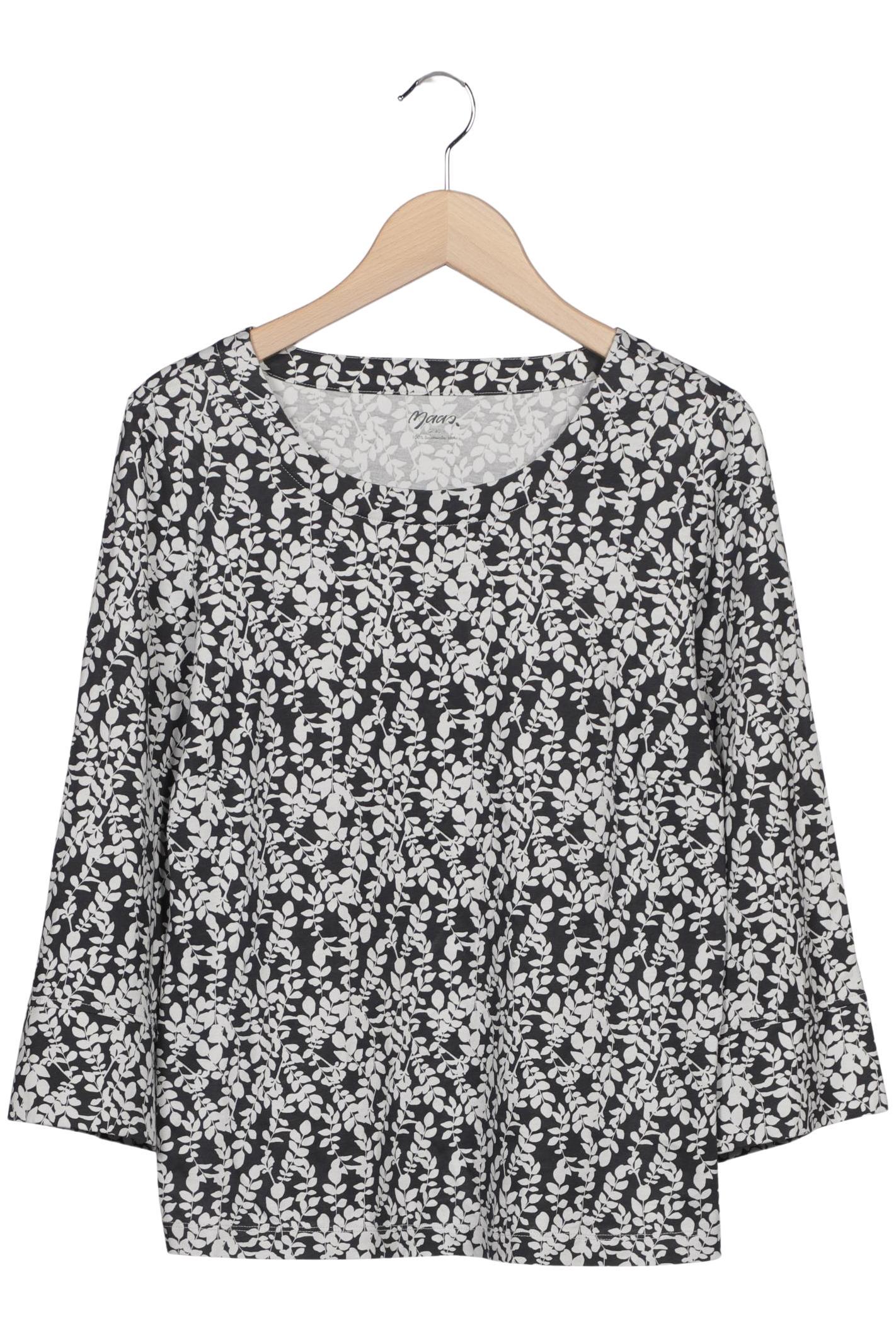 

Maas Damen Langarmshirt, mehrfarbig, Gr. 40