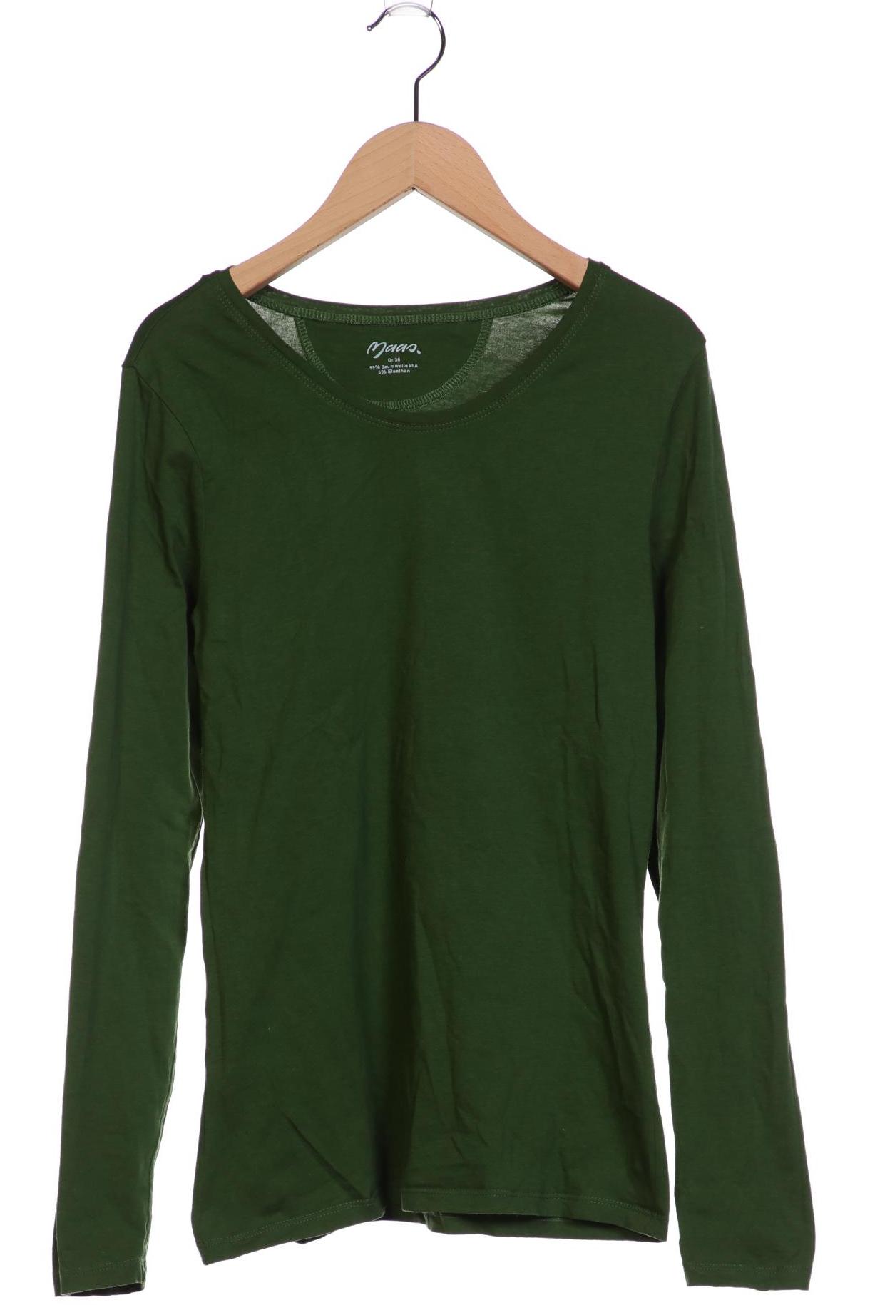 

Maas Damen Langarmshirt, grün, Gr. 36