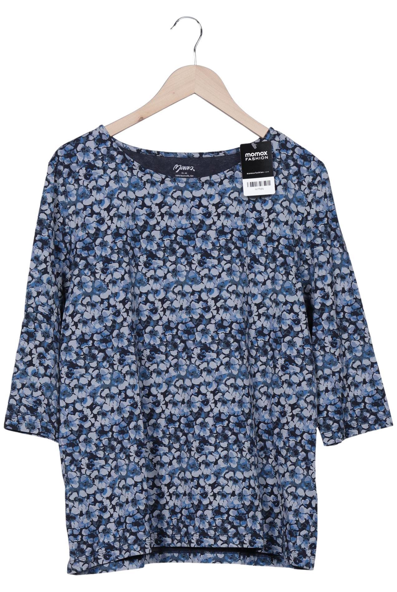 

Maas Damen Langarmshirt, marineblau, Gr. 46