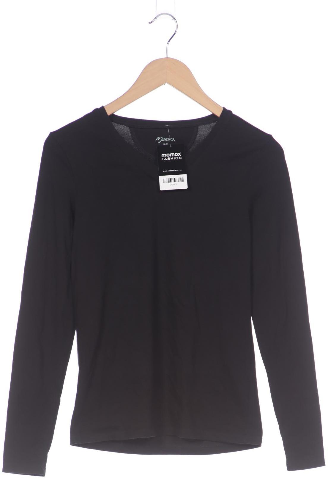 

Maas Damen Langarmshirt, schwarz, Gr. 36