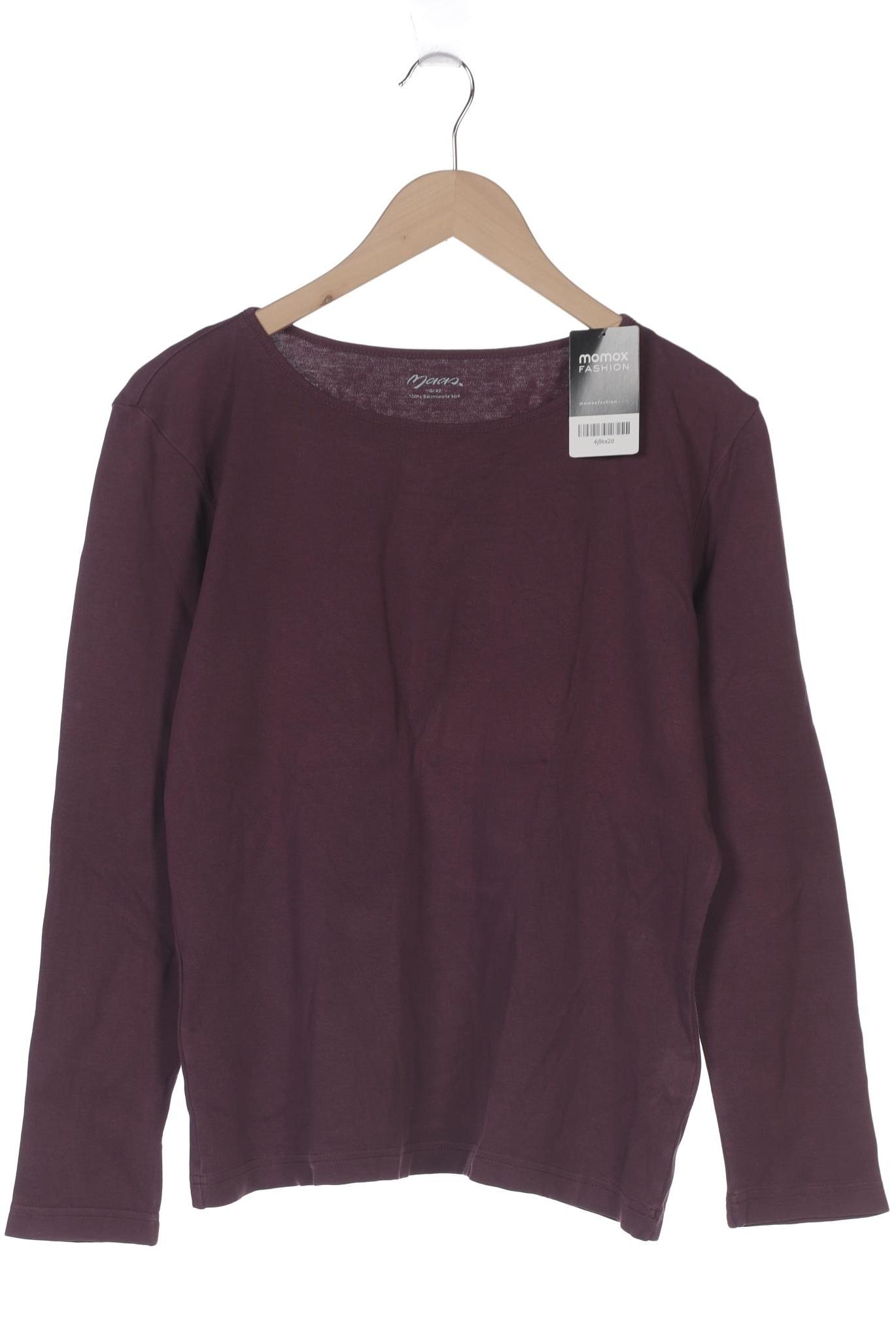 

Maas Damen Langarmshirt, bordeaux, Gr. 42