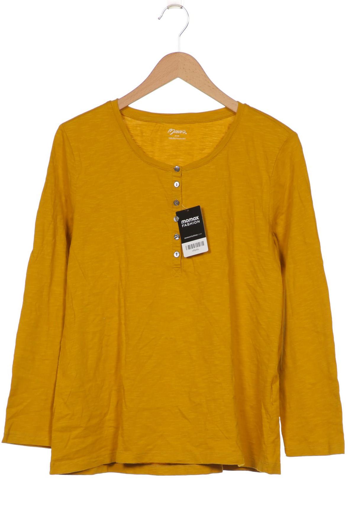 

Maas Damen Langarmshirt, gelb, Gr. 46