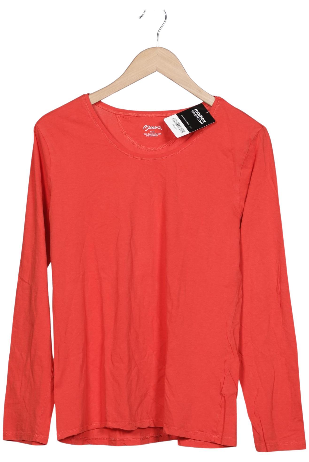 

Maas Damen Langarmshirt, rot, Gr. 44