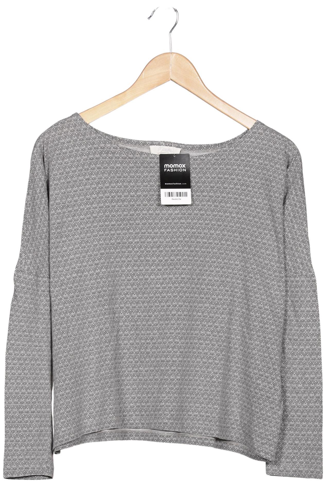 

Maas Damen Langarmshirt, grau, Gr. 36