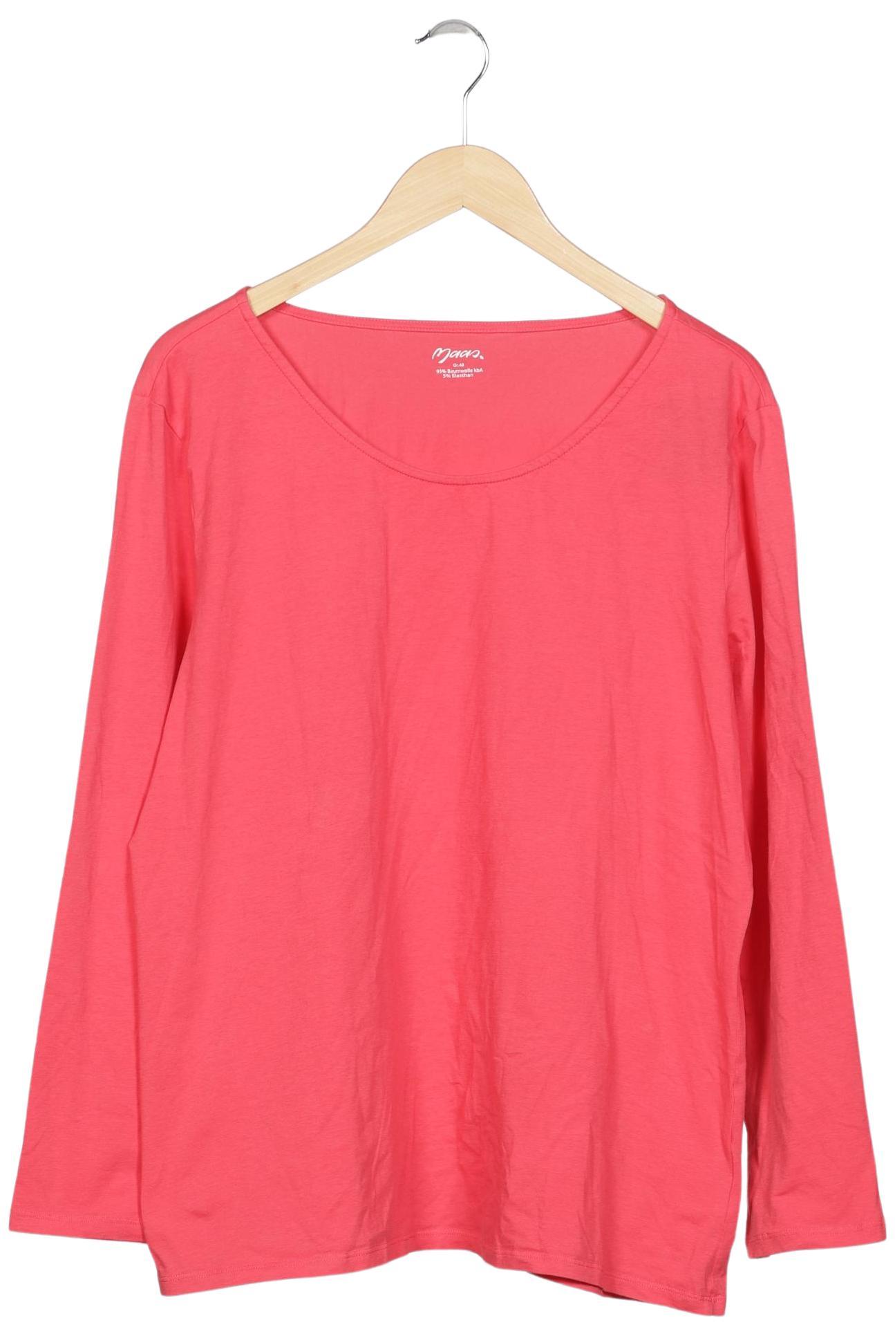

Maas Damen Langarmshirt, pink, Gr. 48
