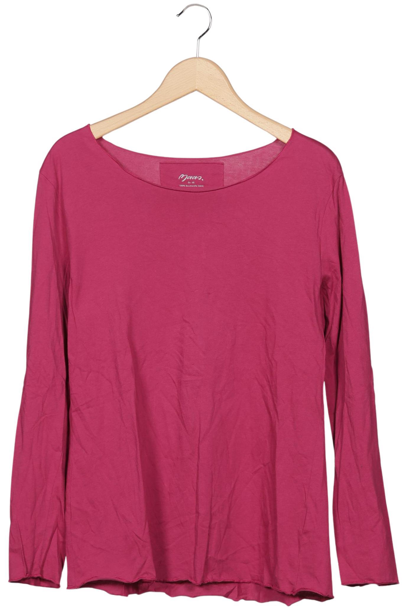 

Maas Damen Langarmshirt, pink, Gr. 46
