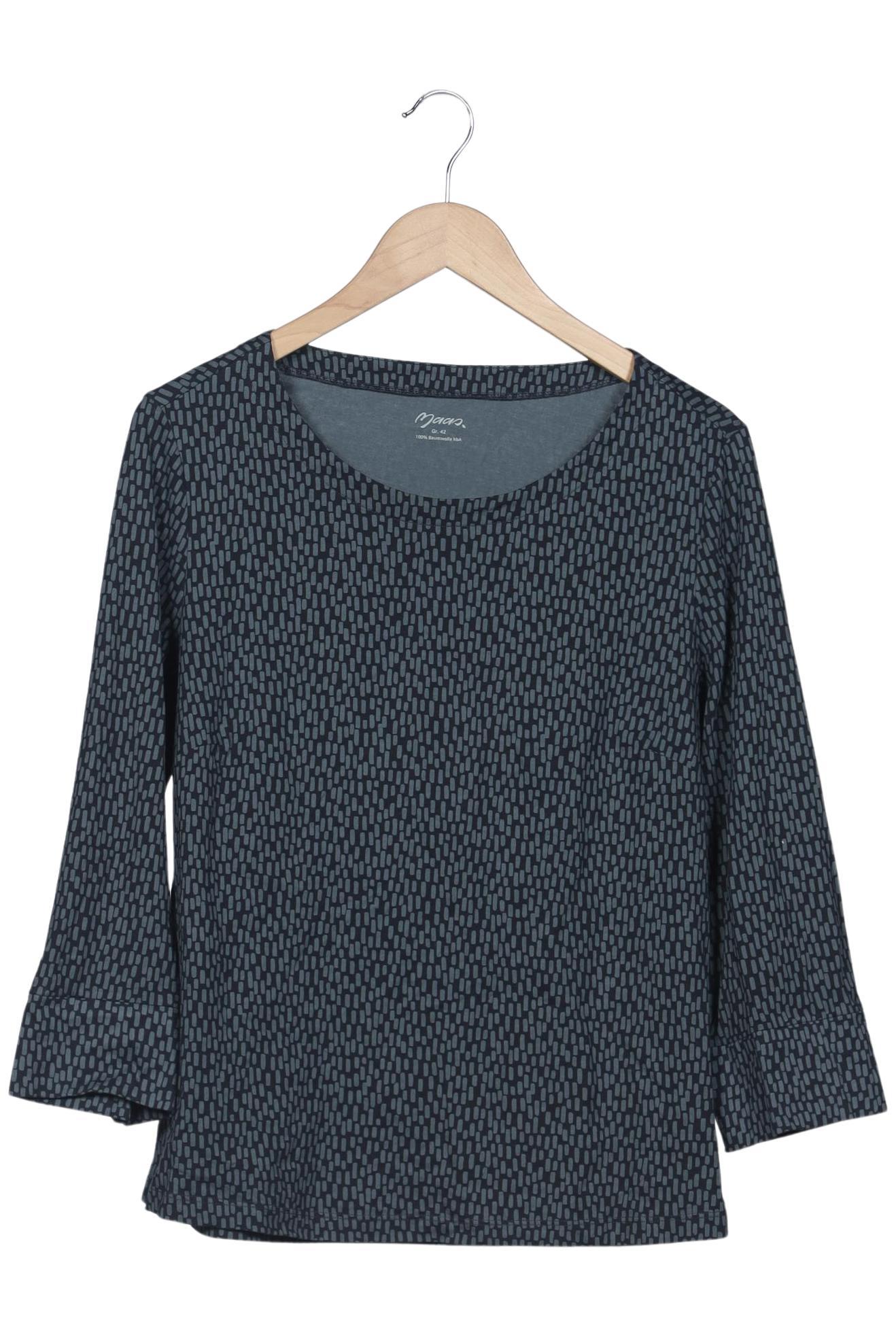 

Maas Damen Langarmshirt, marineblau, Gr. 42