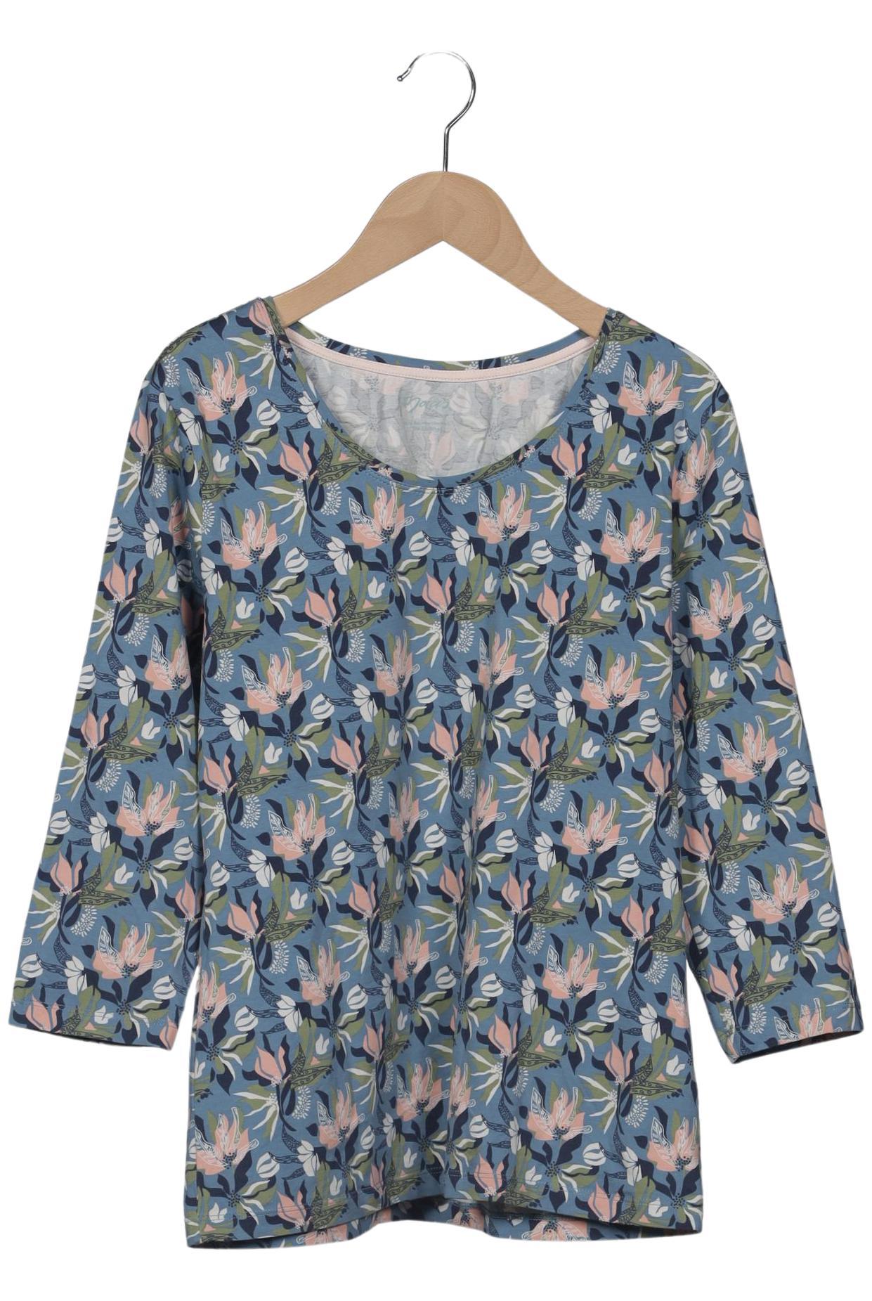 

Maas Damen Langarmshirt, blau, Gr. 38