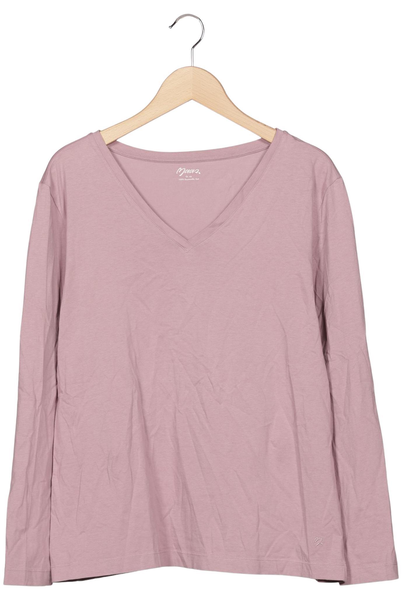 

Maas Damen Langarmshirt, pink, Gr. 46