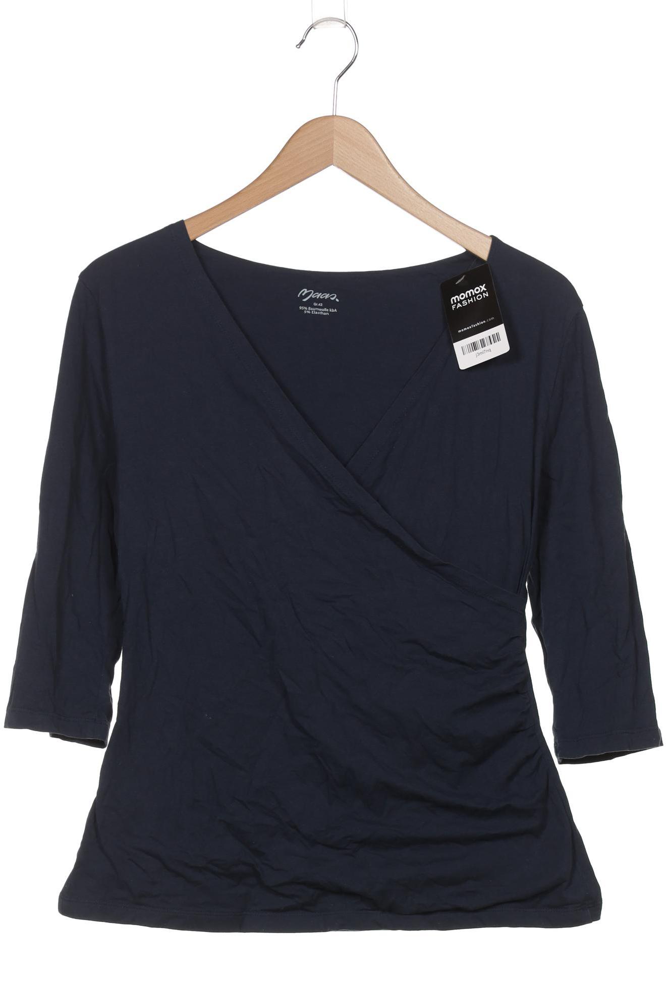 

Maas Damen Langarmshirt, marineblau, Gr. 42