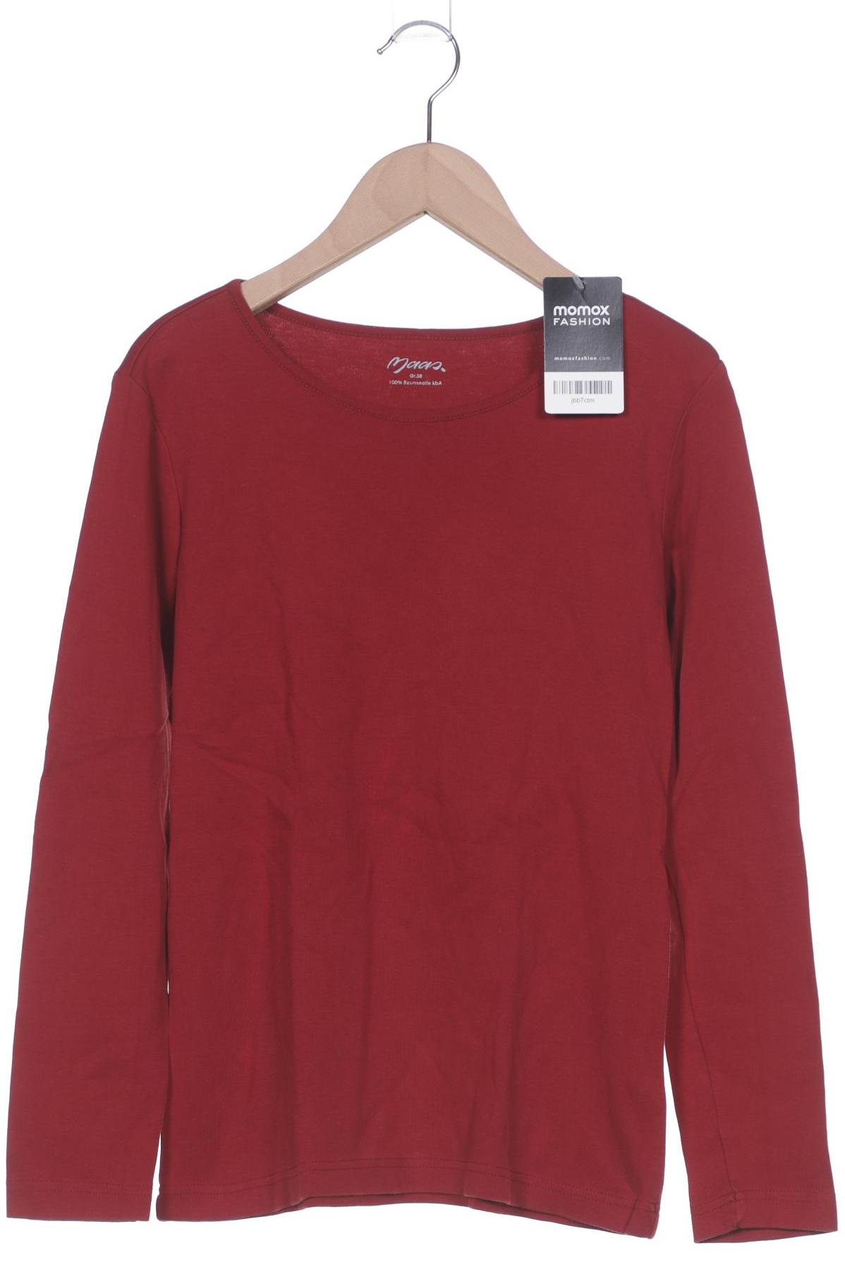 

Maas Damen Langarmshirt, bordeaux, Gr. 38