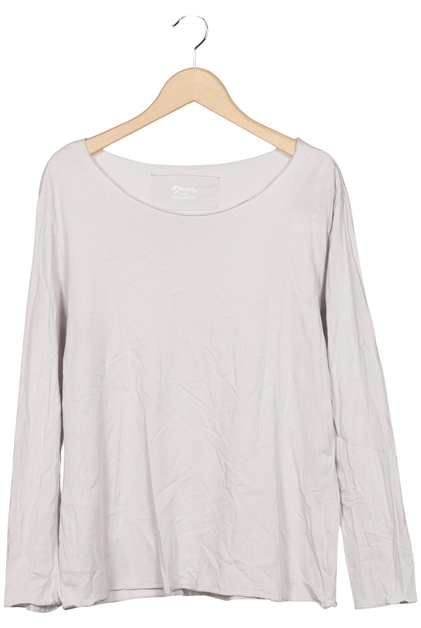 

Maas Damen Langarmshirt, grau, Gr. 46