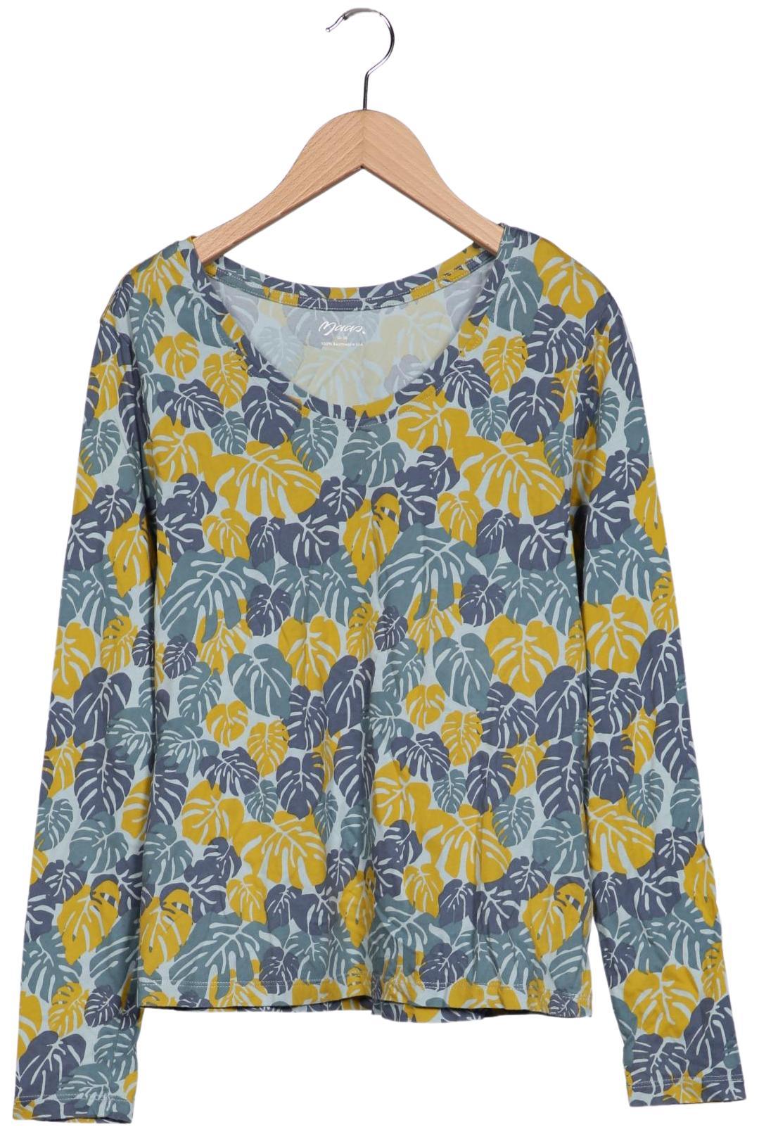 

Maas Damen Langarmshirt, blau, Gr. 36