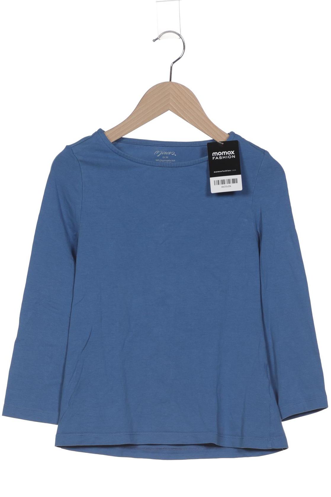 

Maas Damen Langarmshirt, blau, Gr. 36