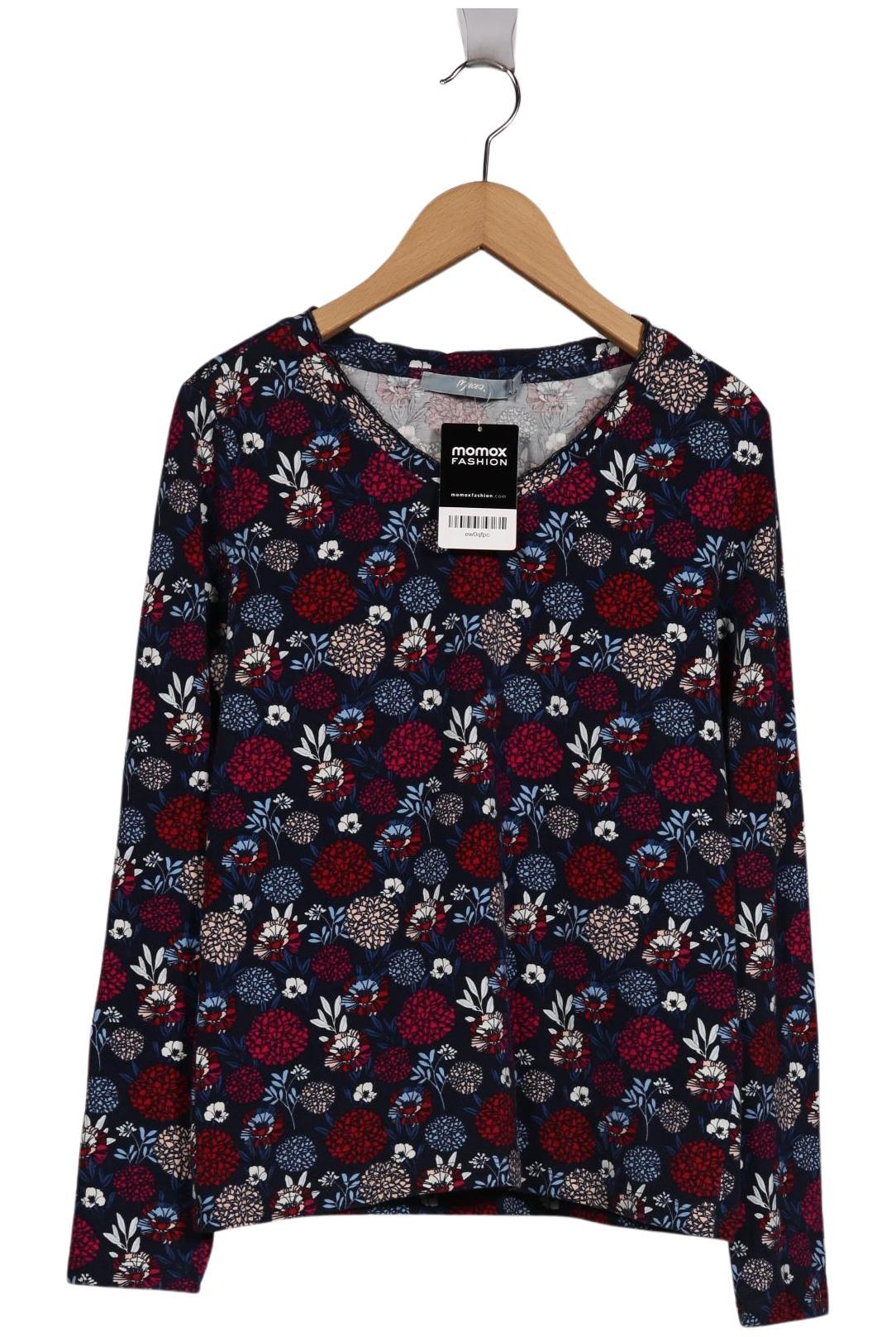 

Maas Damen Langarmshirt, marineblau, Gr. 38