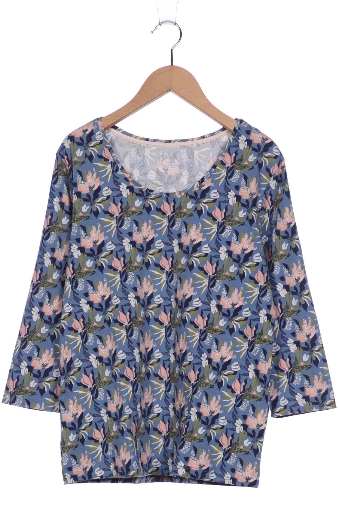 

Maas Damen Langarmshirt, blau, Gr. 40