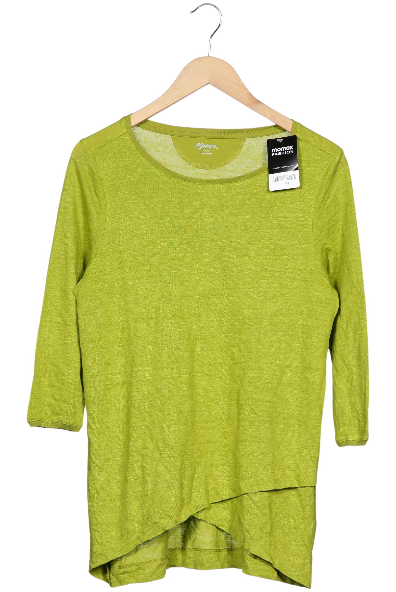 

Maas Damen Langarmshirt, hellgrün, Gr. 40