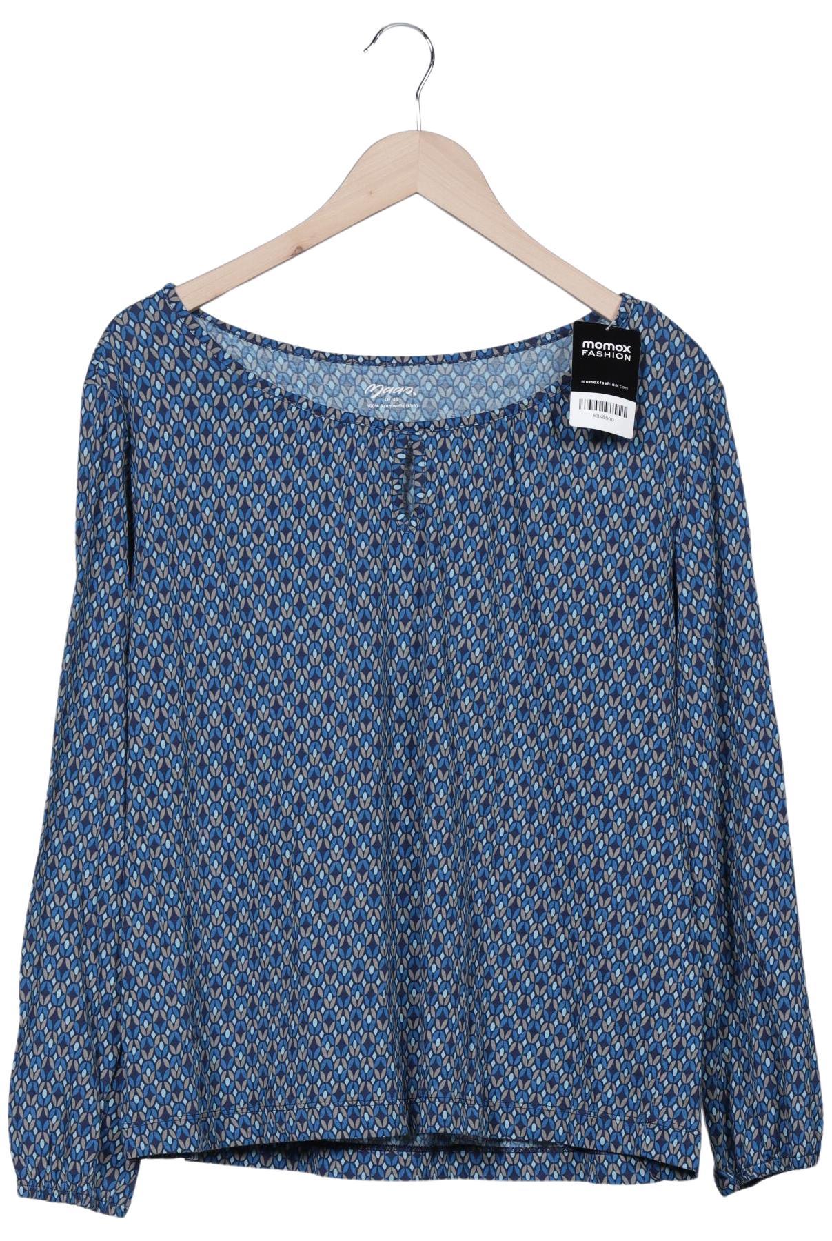 

Maas Damen Langarmshirt, blau, Gr. 46