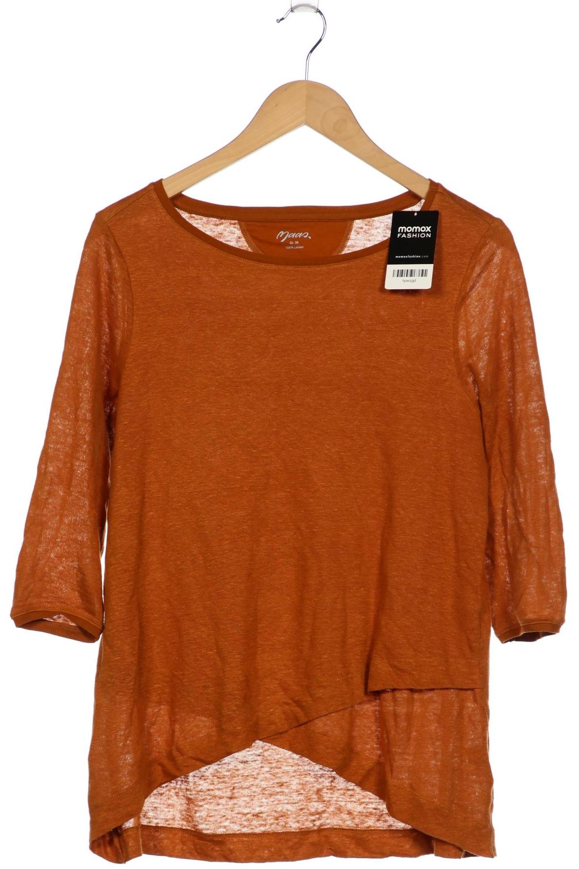 

Maas Damen Langarmshirt, braun, Gr. 36