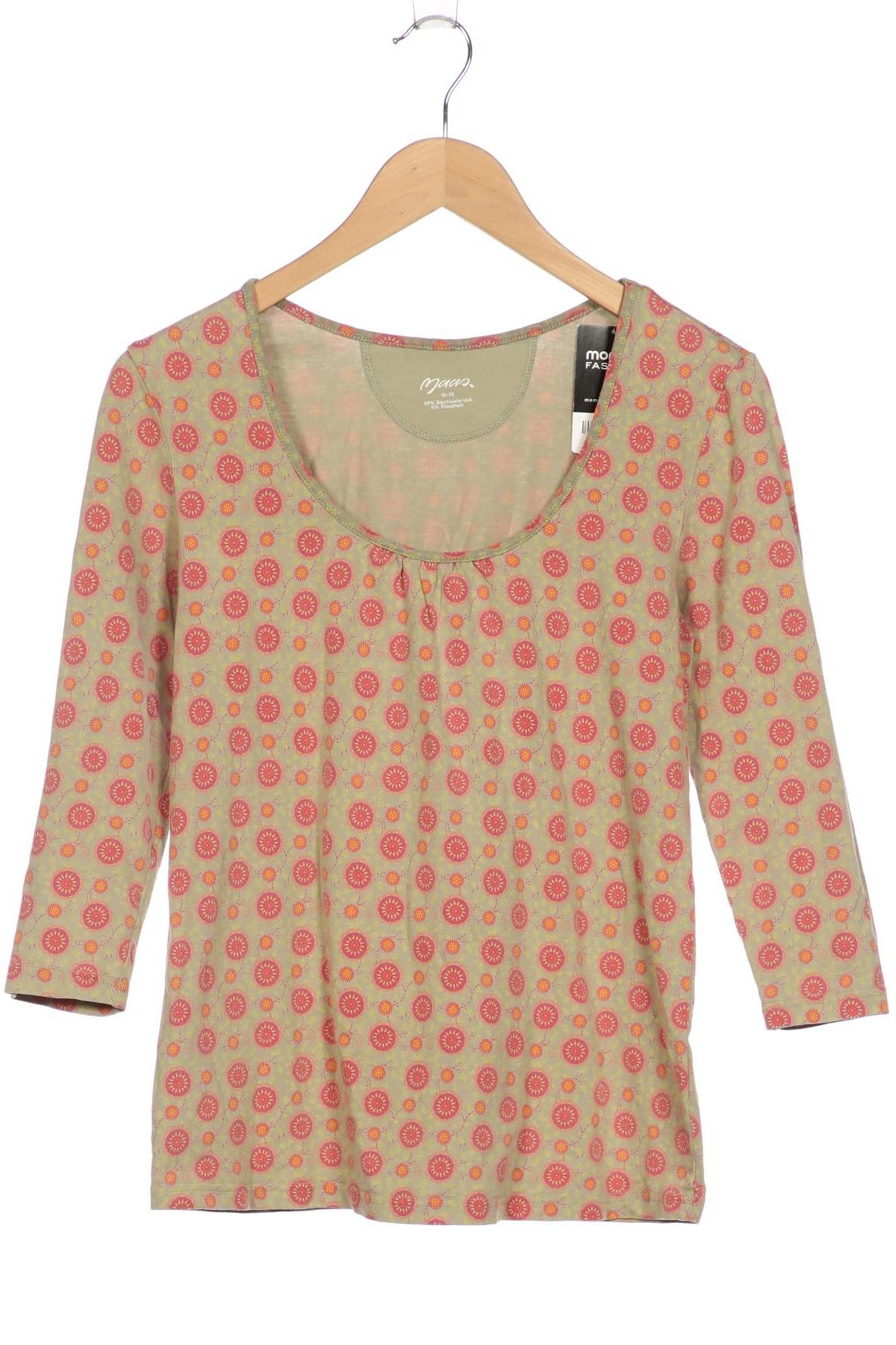 

Maas Damen Langarmshirt, hellgrün, Gr. 38