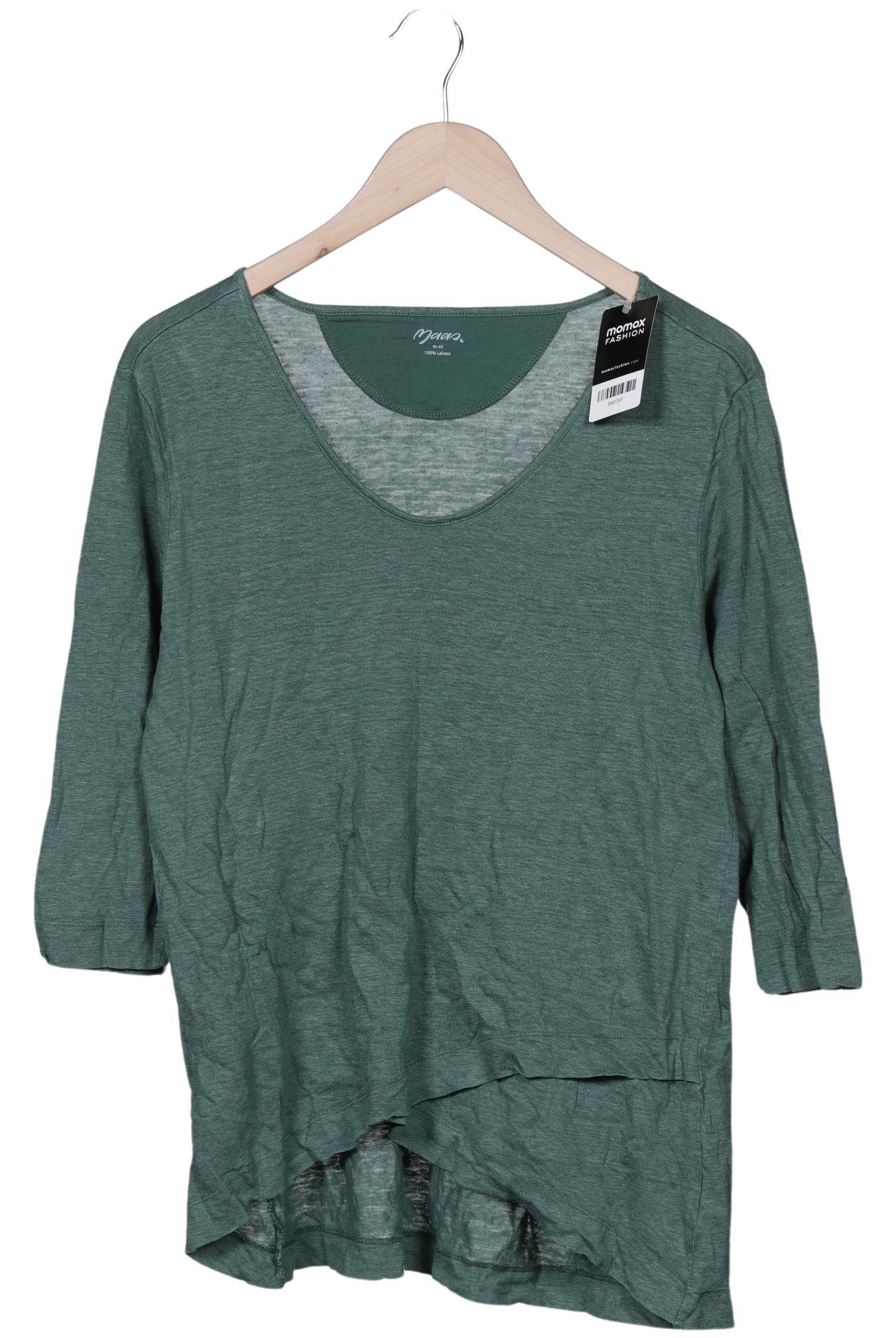 

Maas Damen Langarmshirt, grün, Gr. 42