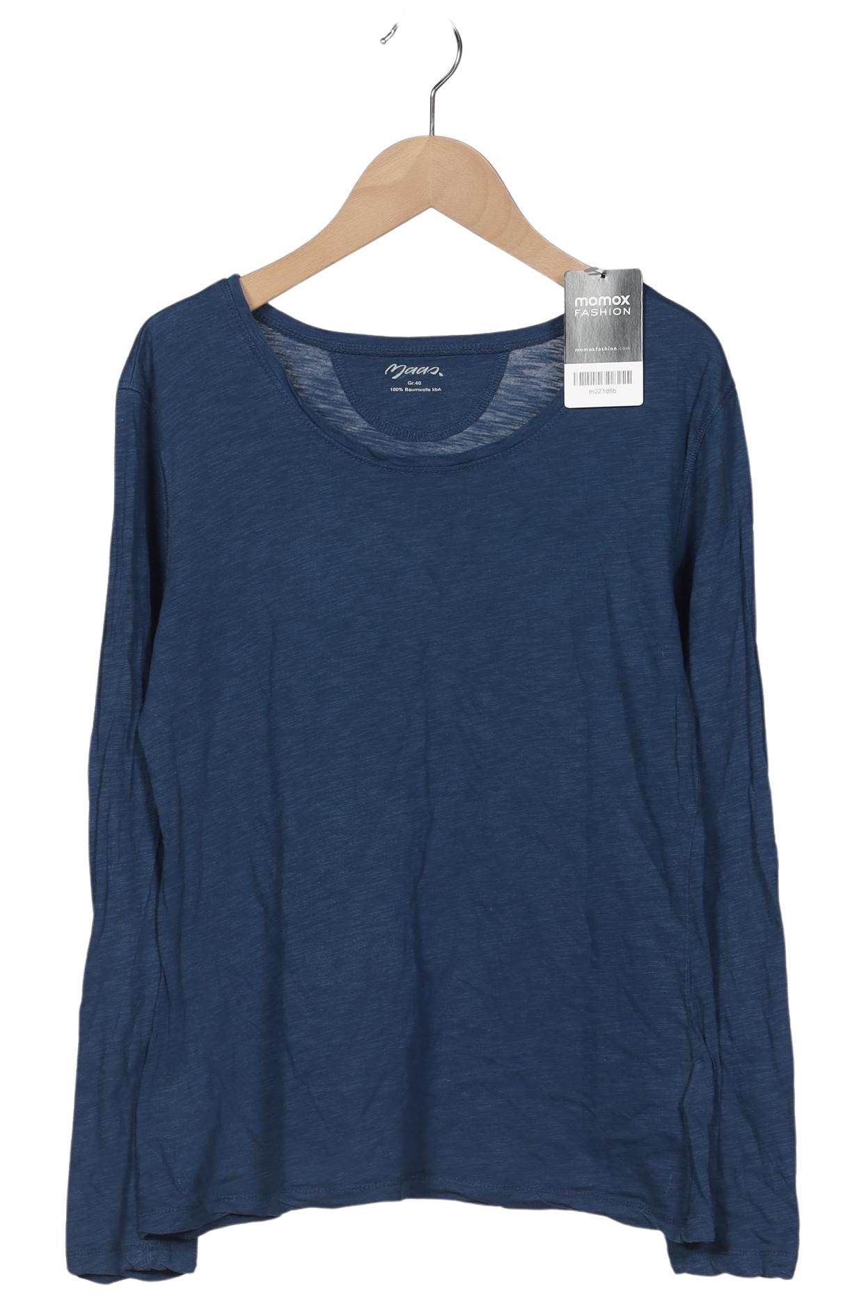 

Maas Damen Langarmshirt, marineblau, Gr. 40