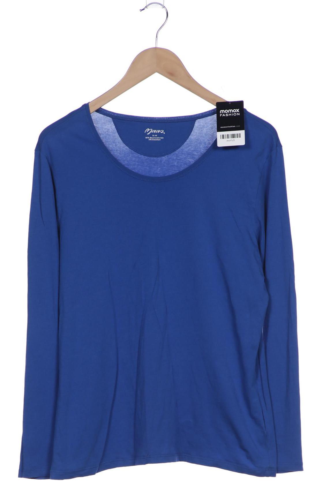 

Maas Damen Langarmshirt, blau, Gr. 46