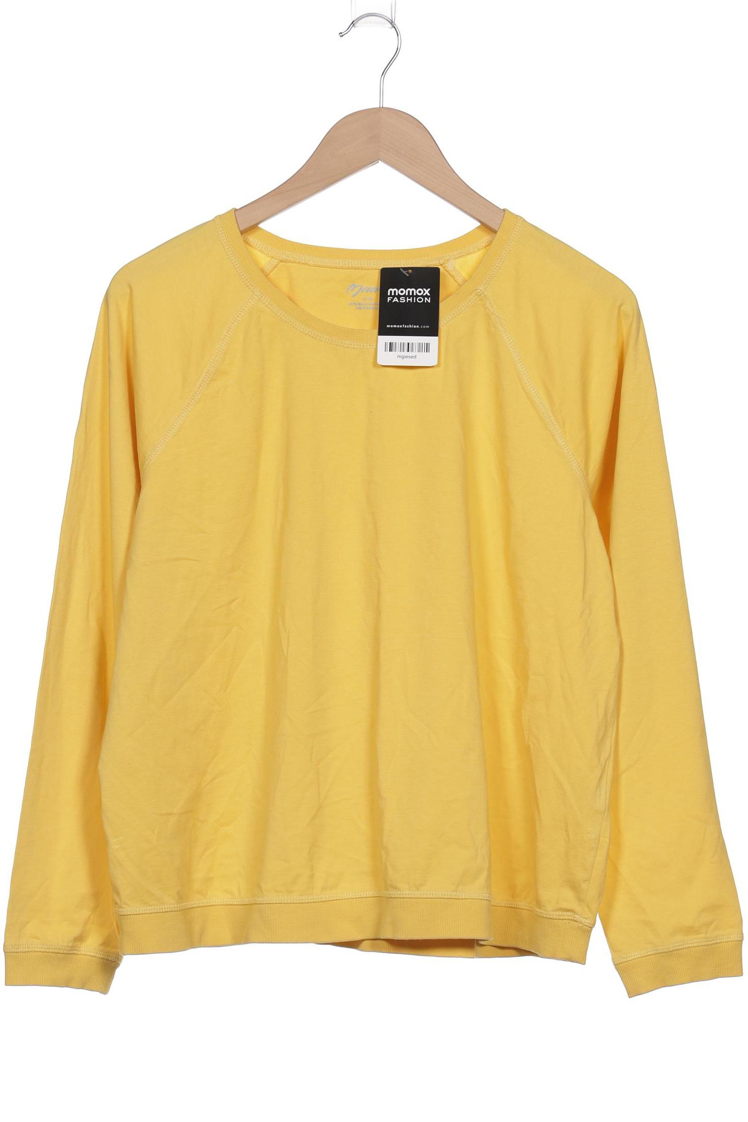 

Maas Damen Langarmshirt, gelb, Gr. 42