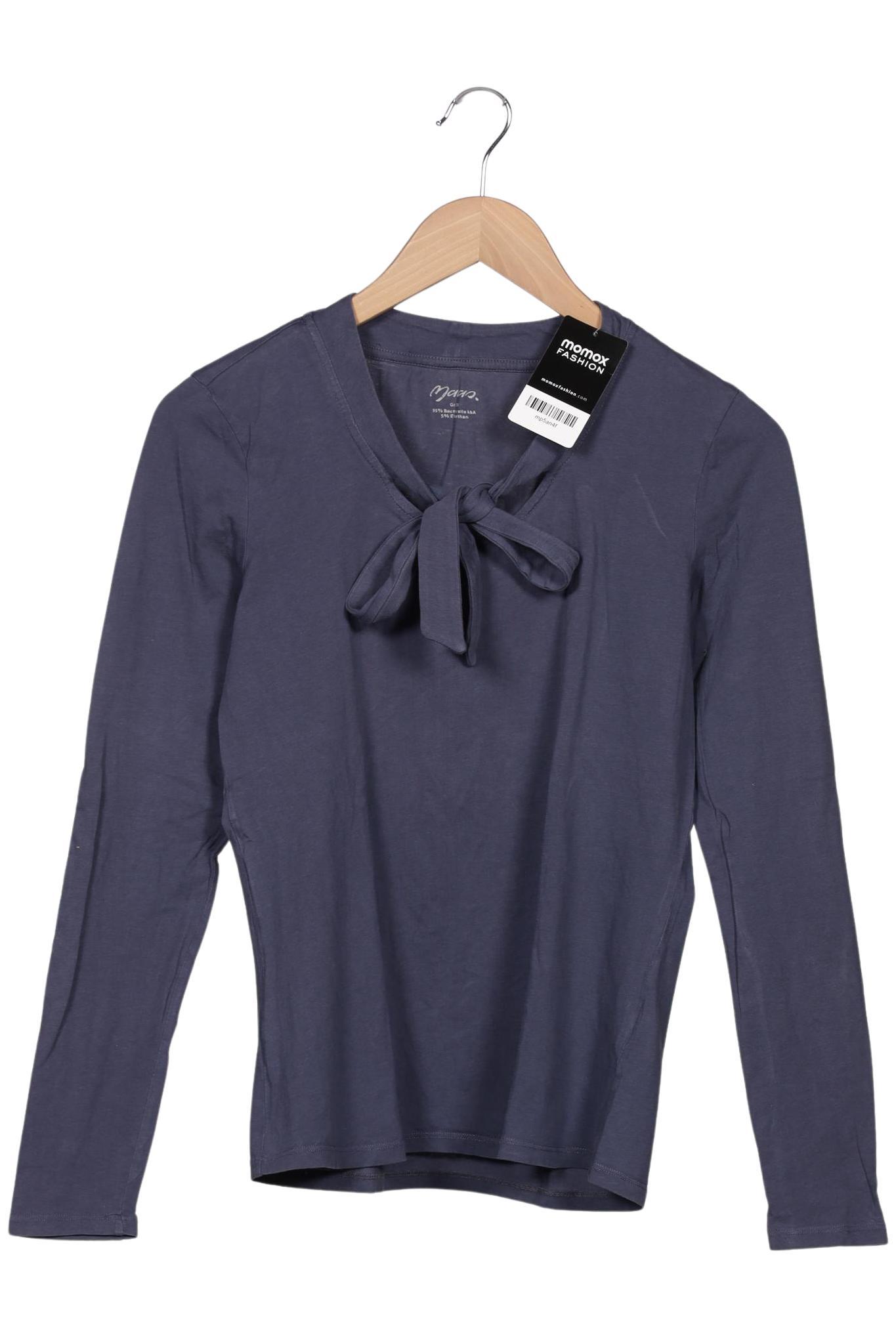 

Maas Damen Langarmshirt, blau, Gr. 36