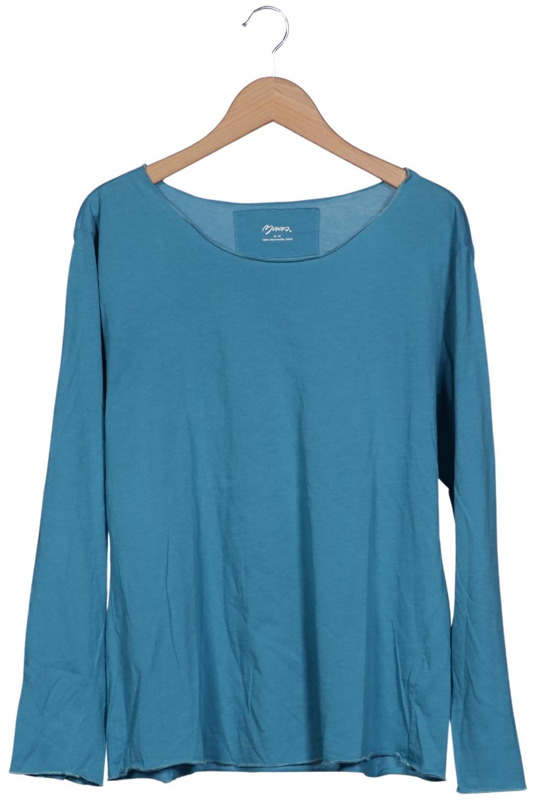 

Maas Damen Langarmshirt, türkis, Gr. 48