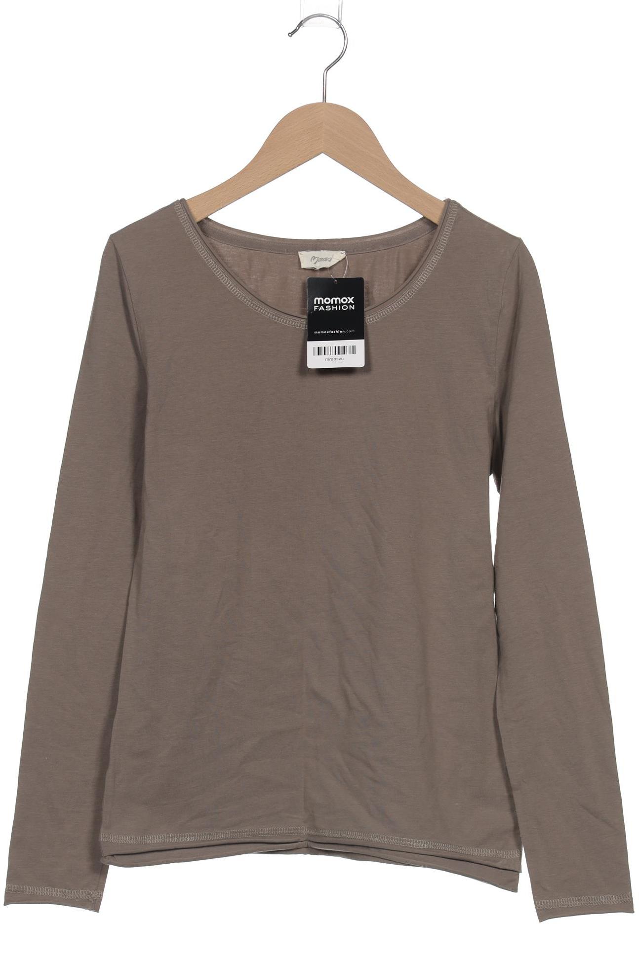 

Maas Damen Langarmshirt, grau, Gr. 34