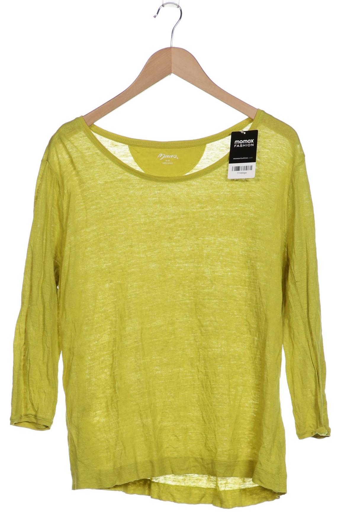 

Maas Damen Langarmshirt, gelb, Gr. 46