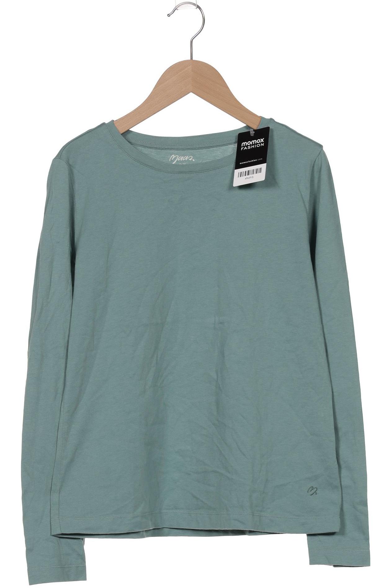 

Maas Damen Langarmshirt, türkis, Gr. 36