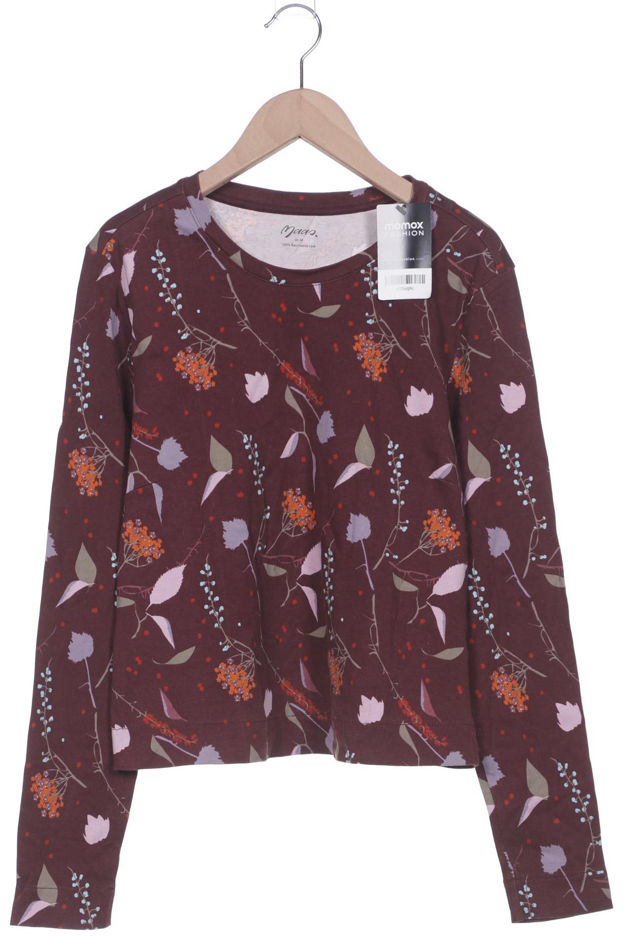 

Maas Damen Langarmshirt, bordeaux, Gr. 38
