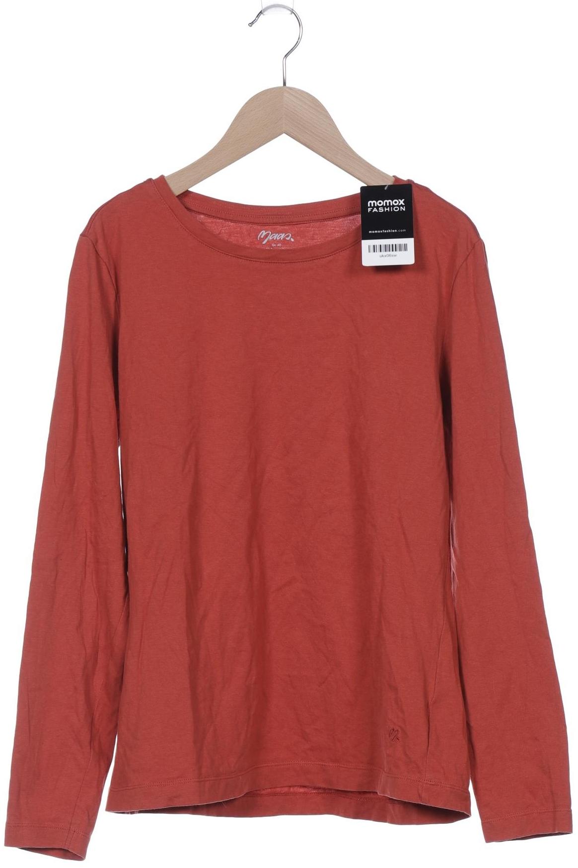 

Maas Damen Langarmshirt, orange, Gr. 40