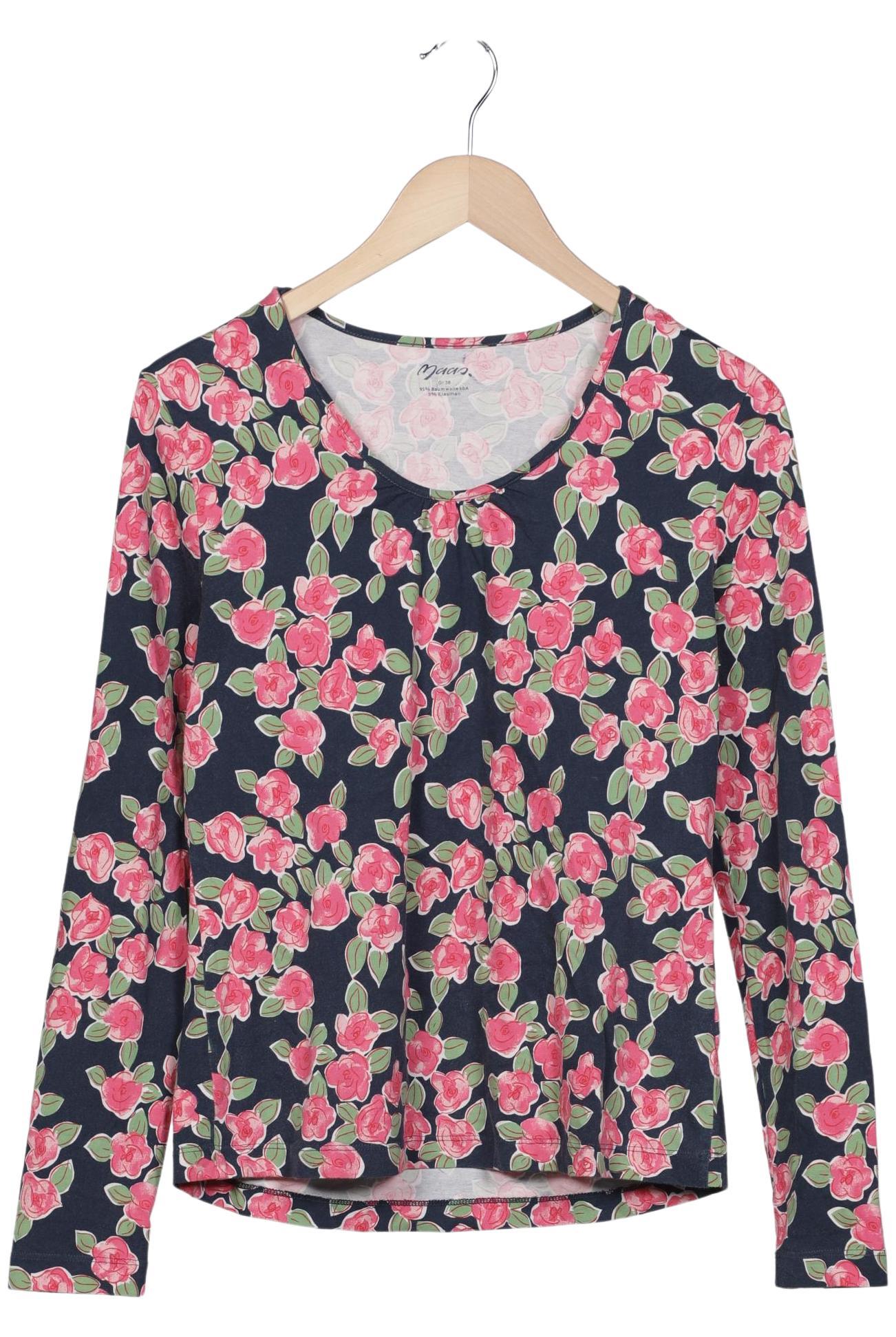 

Maas Damen Langarmshirt, marineblau, Gr. 38