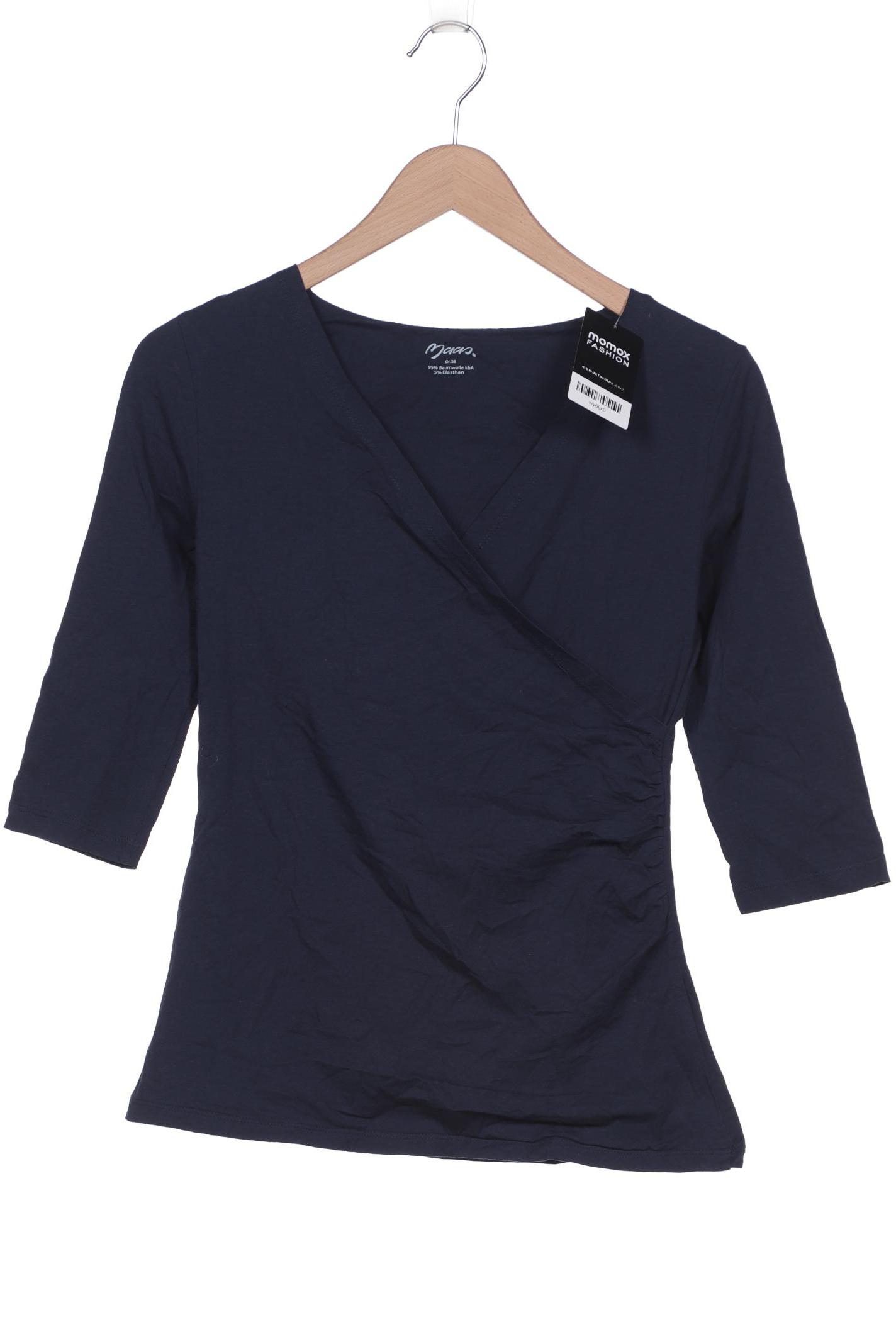 

Maas Damen Langarmshirt, marineblau, Gr. 38