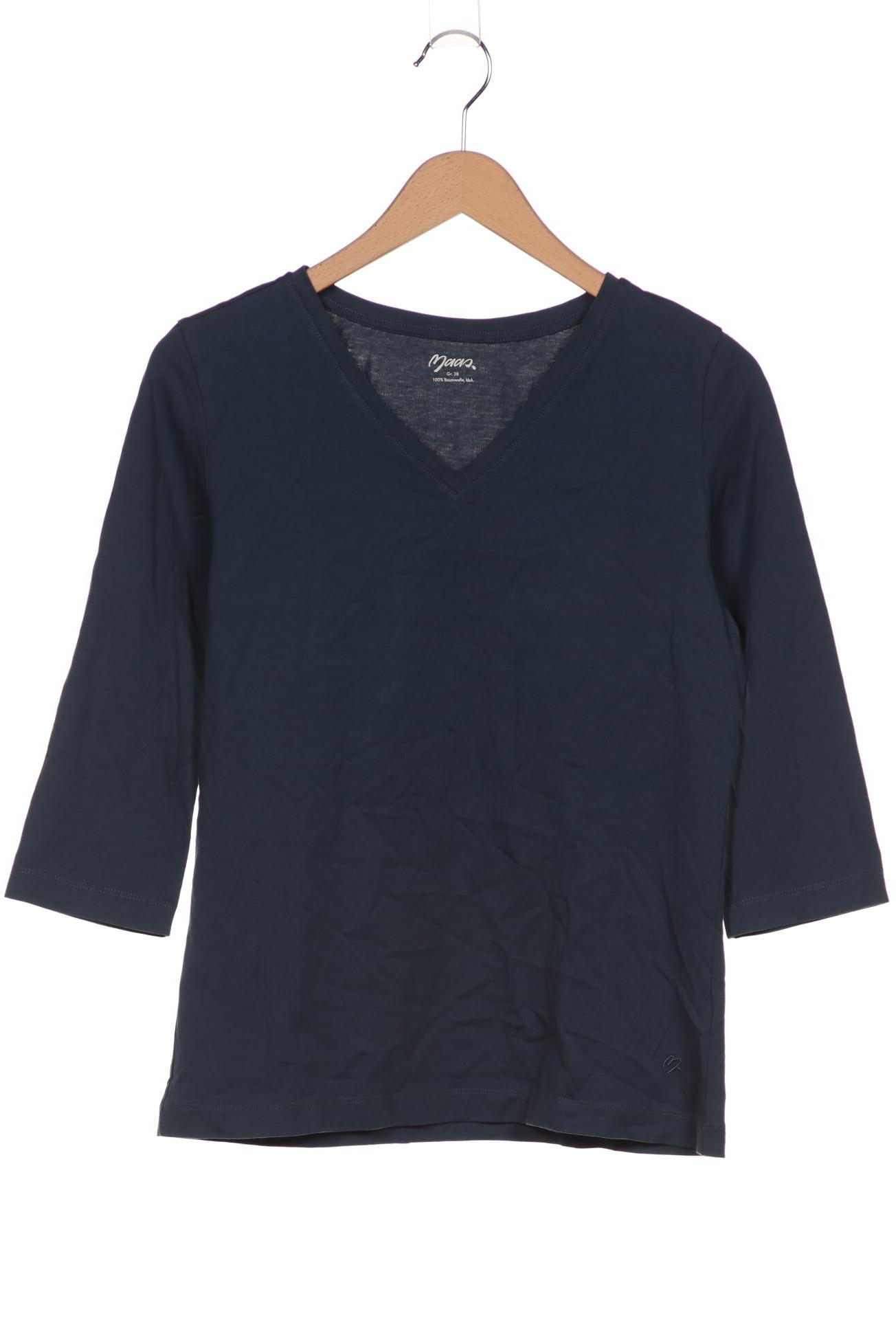 

Maas Damen Langarmshirt, türkis, Gr. 38