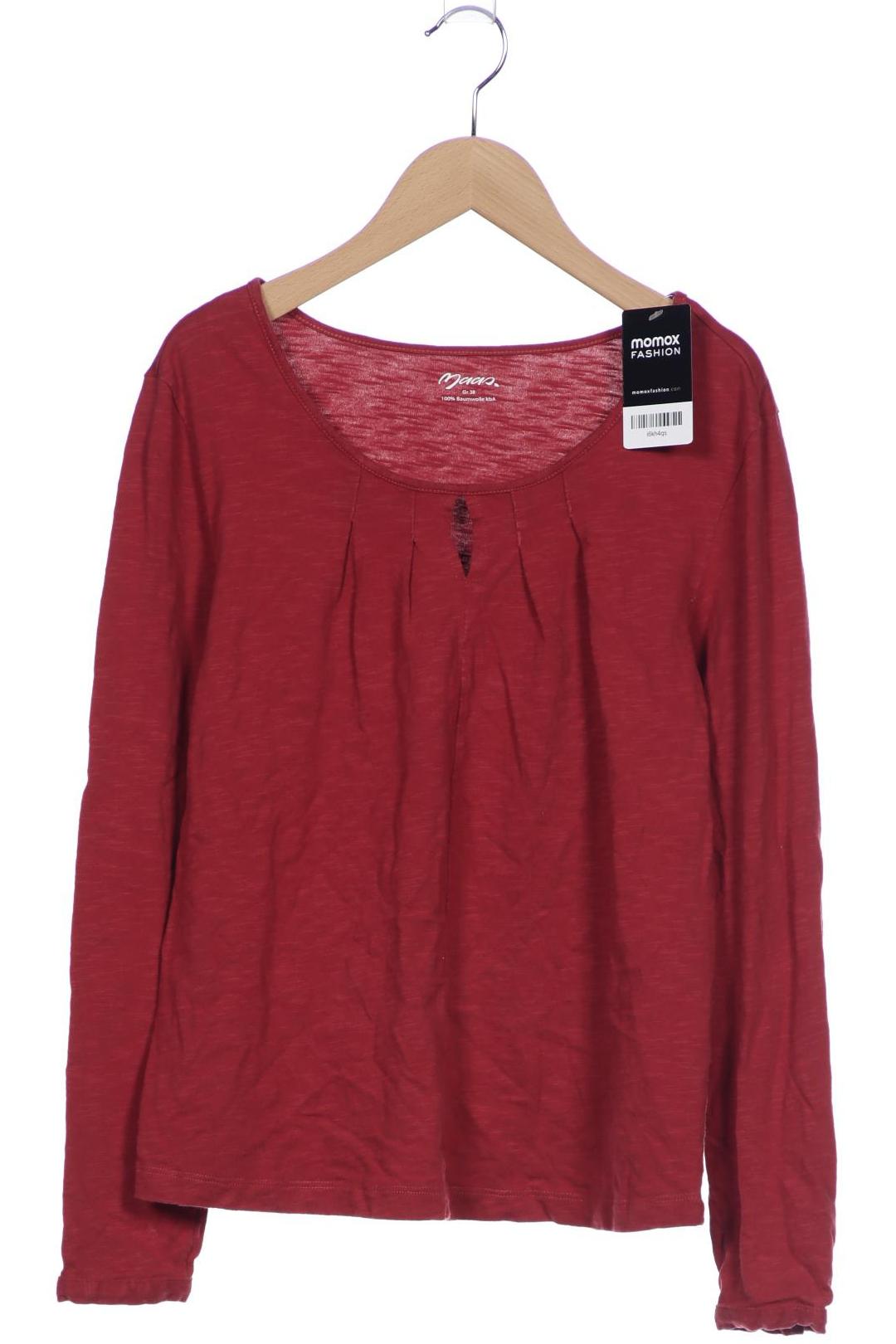 

Maas Damen Langarmshirt, rot, Gr. 38