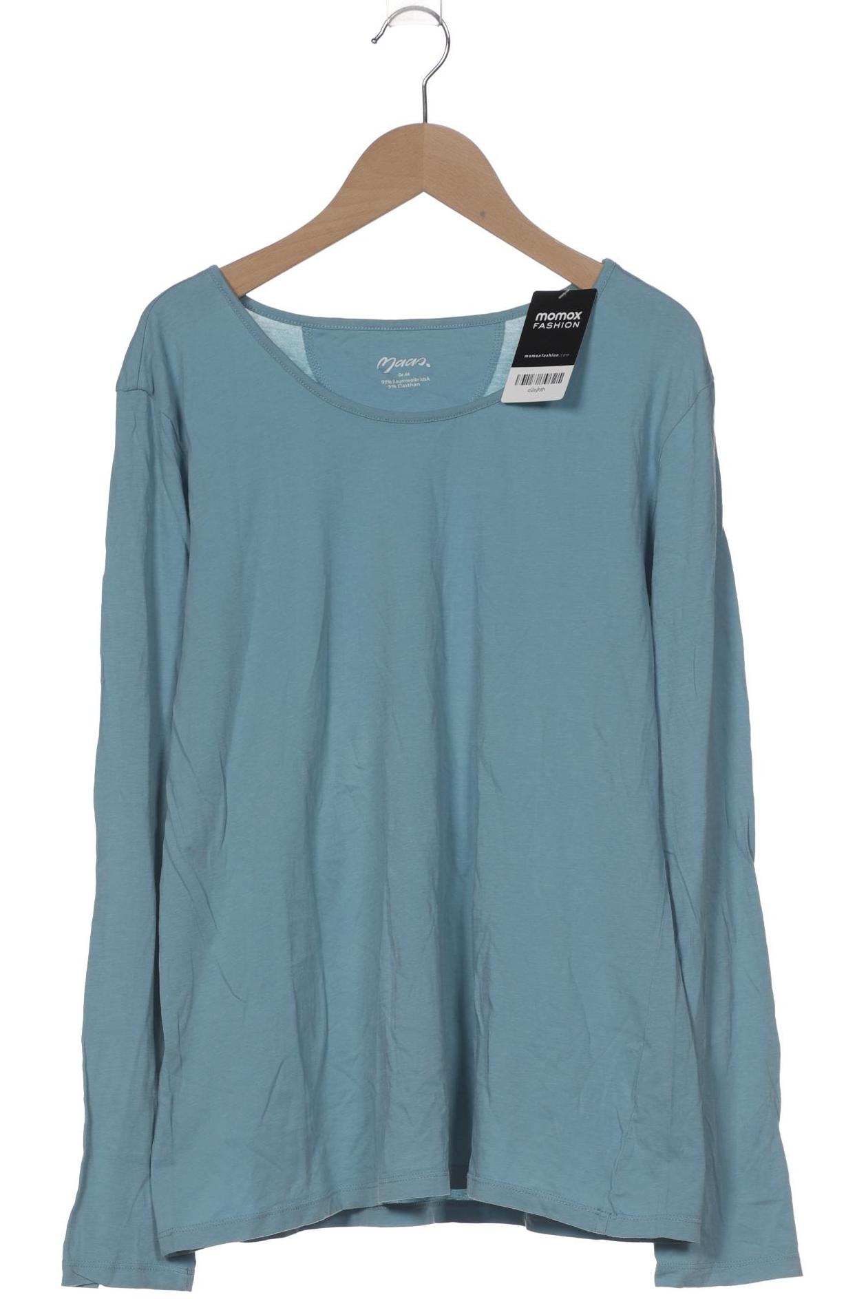 

Maas Damen Langarmshirt, blau, Gr. 44