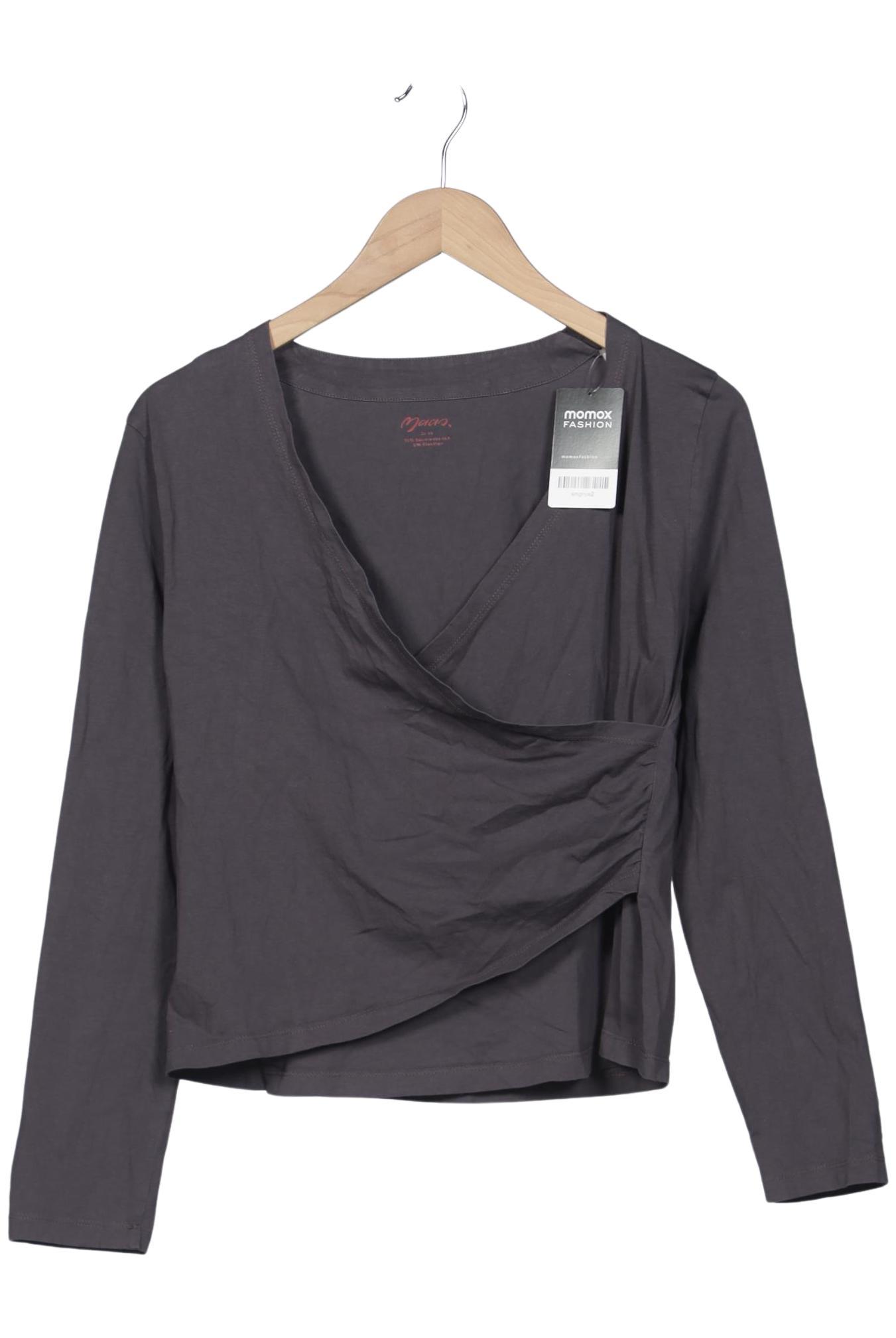 

Maas Damen Langarmshirt, grau, Gr. 40