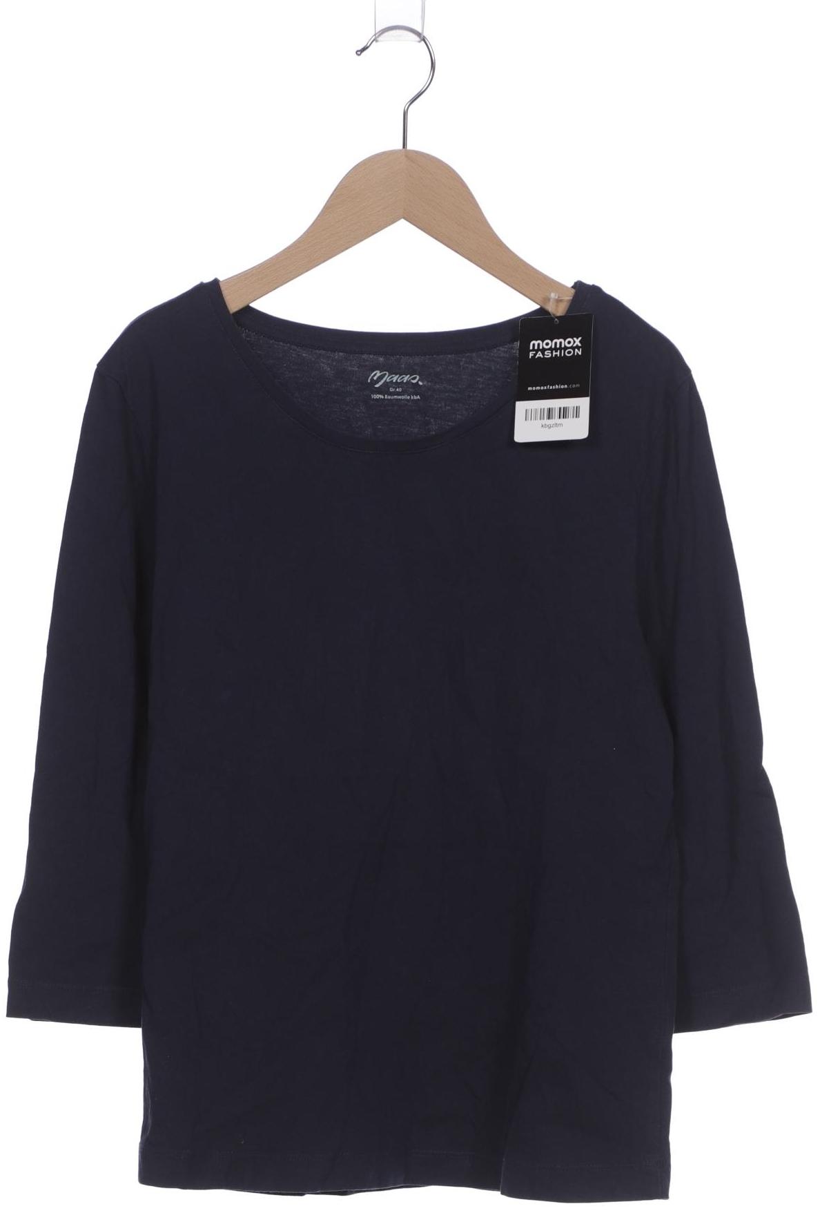 

Maas Damen Langarmshirt, marineblau, Gr. 40