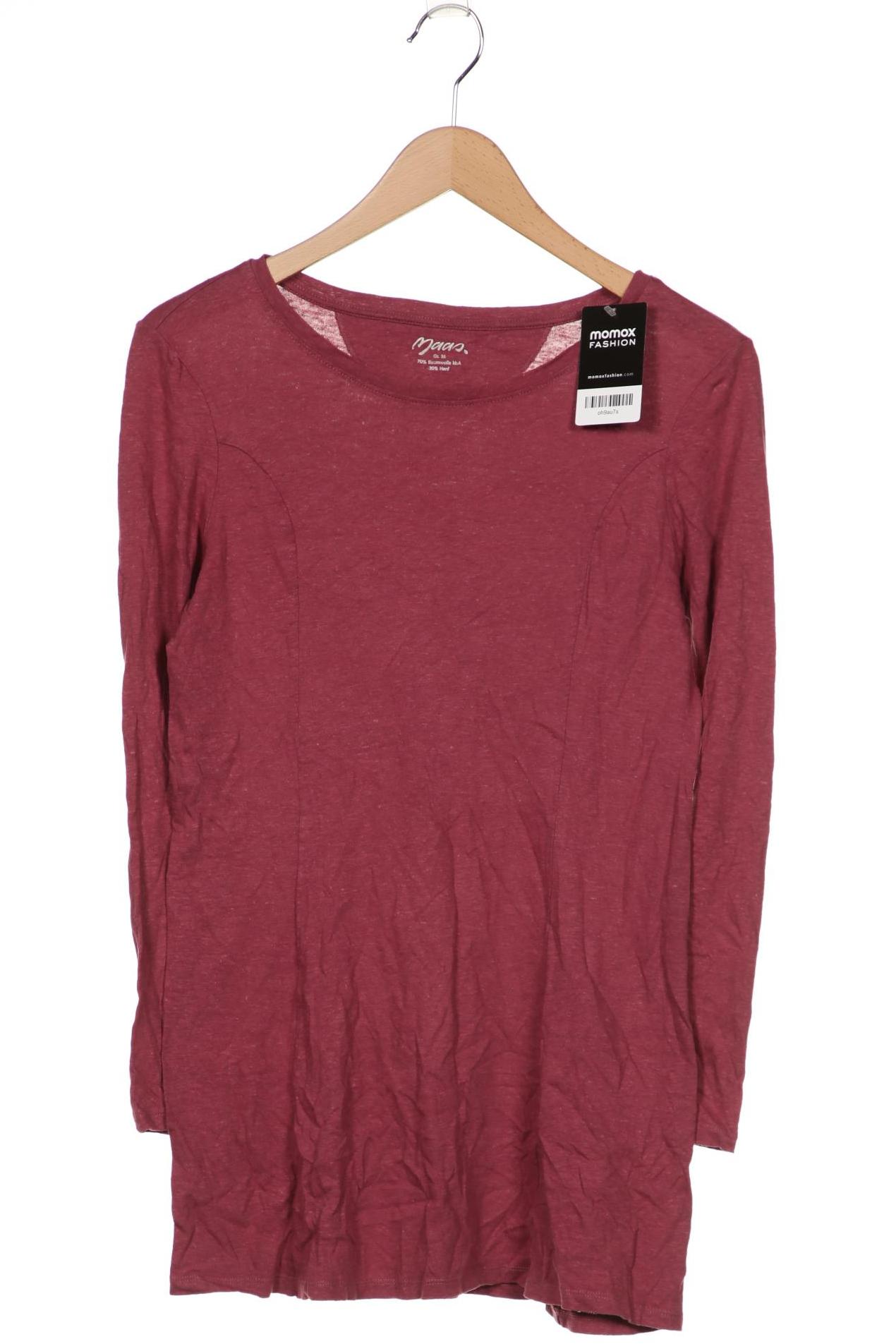 

Maas Damen Langarmshirt, bordeaux