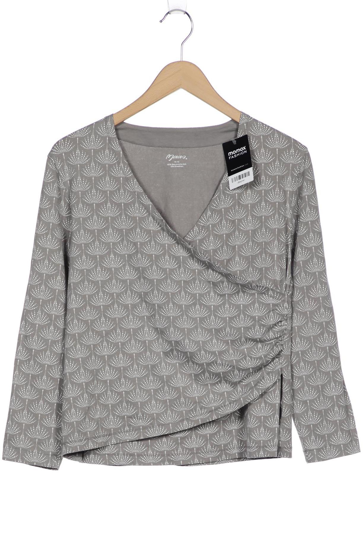 

Maas Damen Langarmshirt, grau, Gr. 42