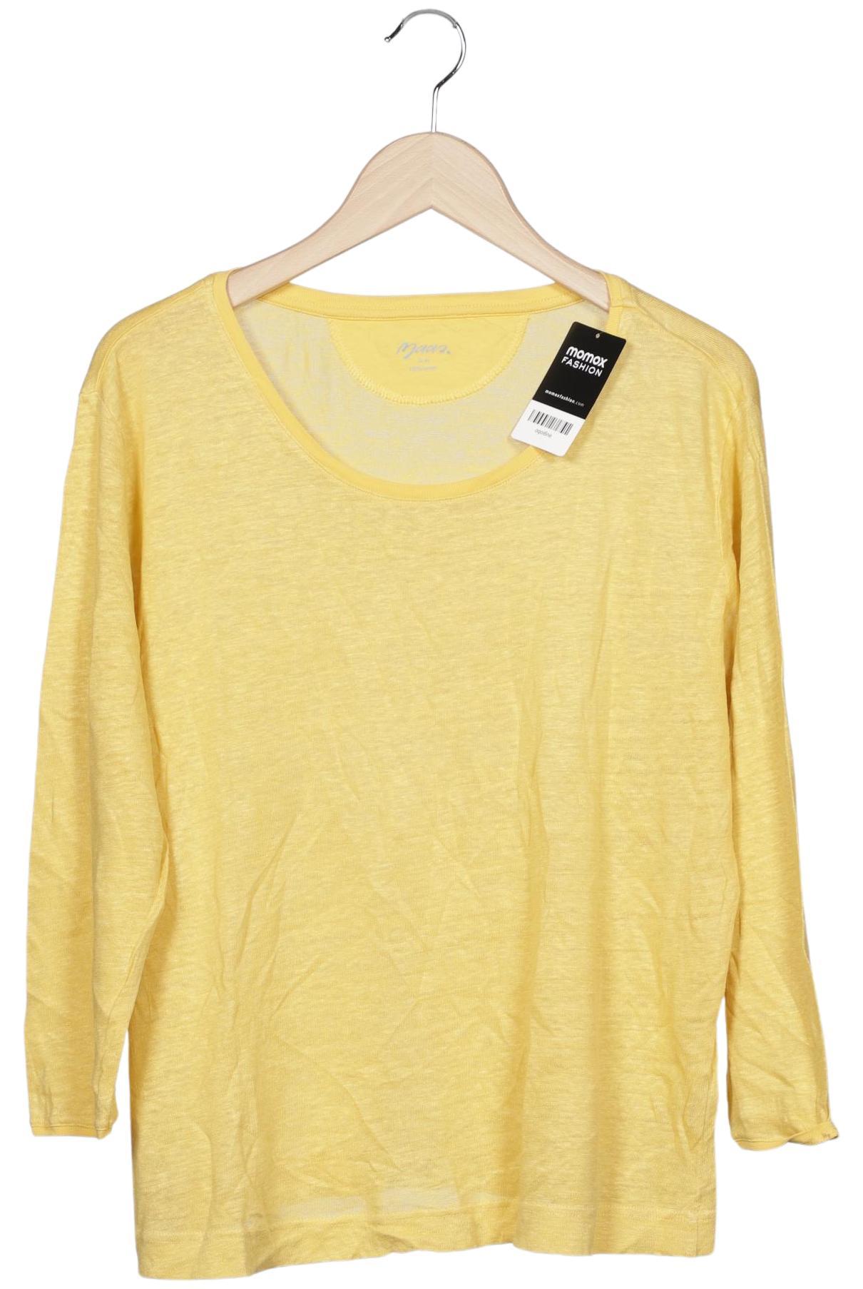 

Maas Damen Langarmshirt, gelb, Gr. 44