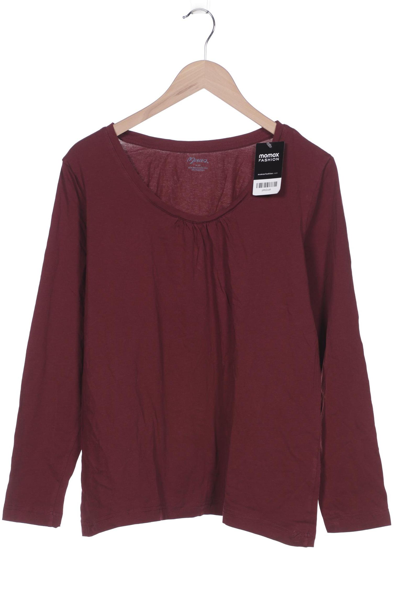 

Maas Damen Langarmshirt, bordeaux