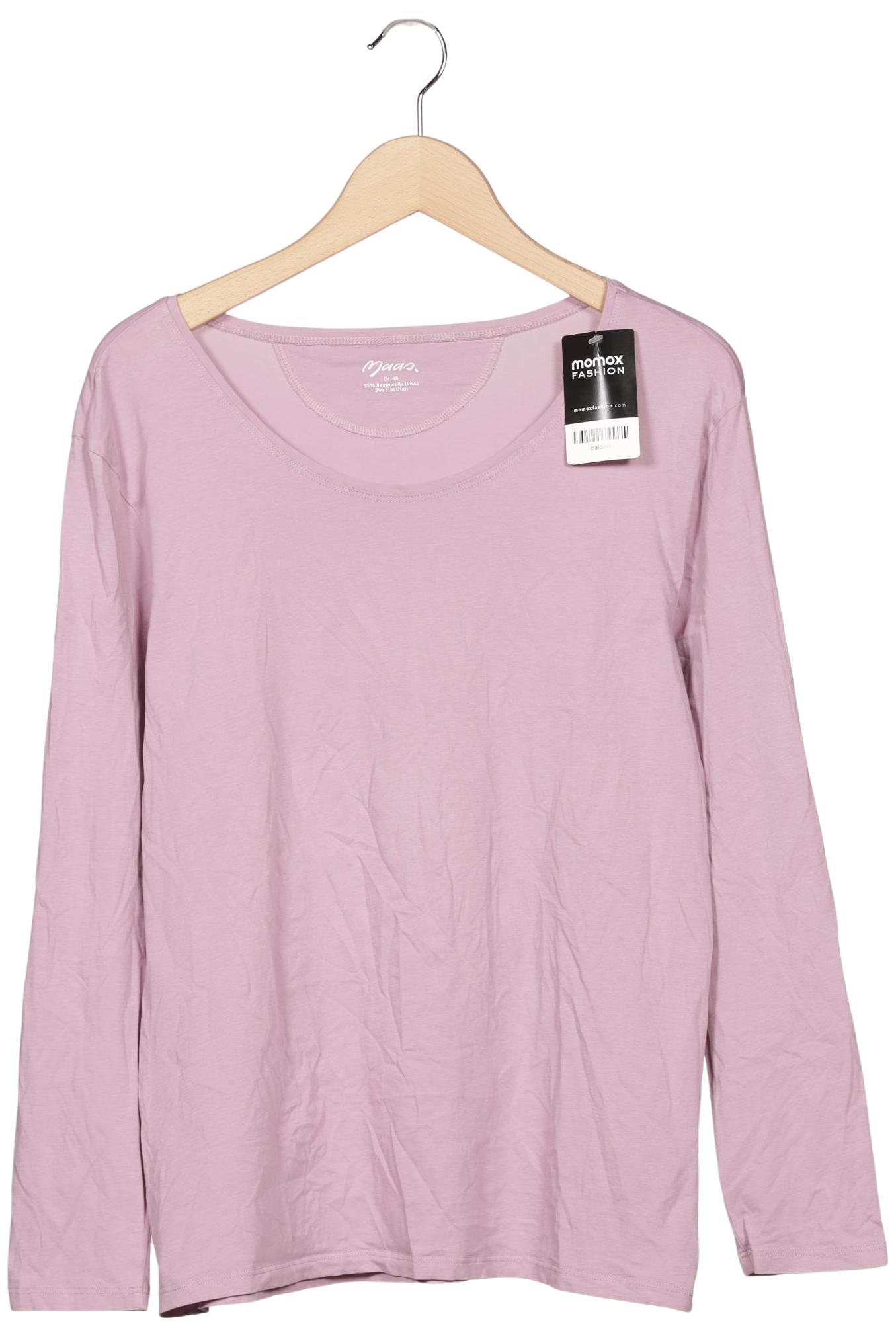 

Maas Damen Langarmshirt, pink, Gr. 46