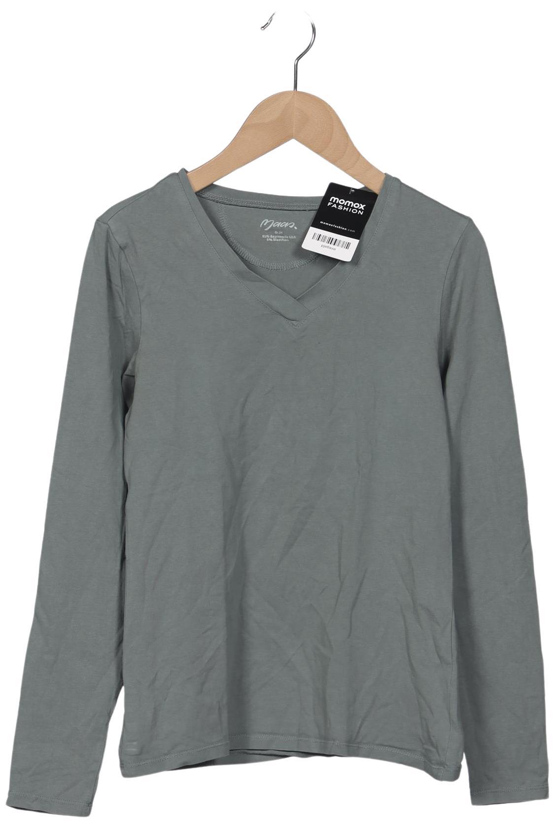 

Maas Damen Langarmshirt, grau, Gr. 34