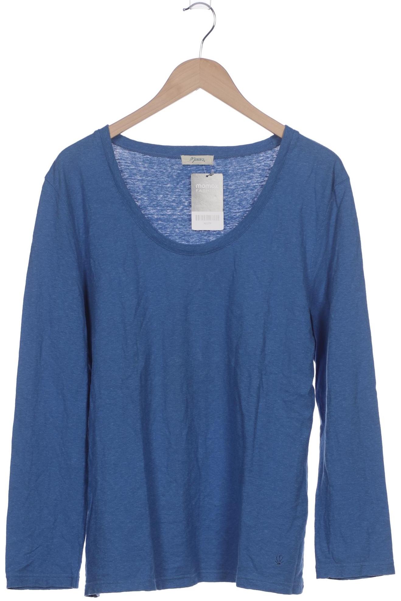 

Maas Damen Langarmshirt, blau, Gr. 44