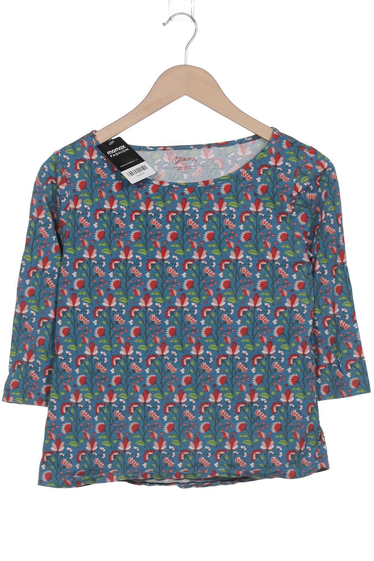 

Maas Damen Langarmshirt, blau, Gr. 36